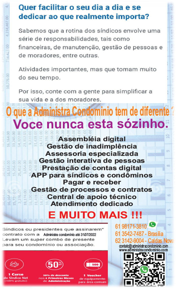 Contabilidade e administração de condominios