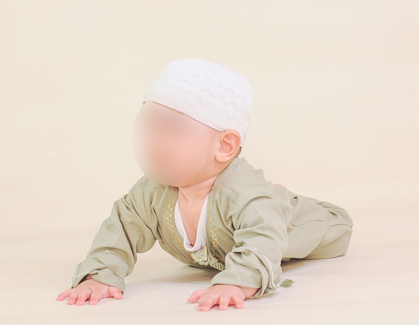 Qamis combinaison bébé