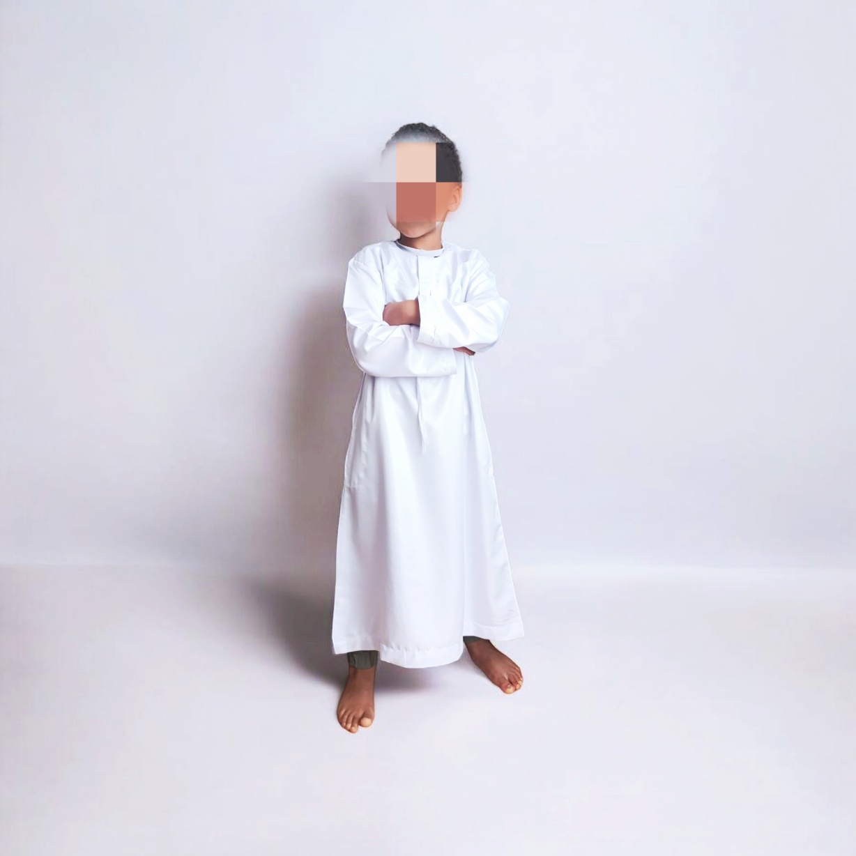 Qamis Omani Blanc Enfant
