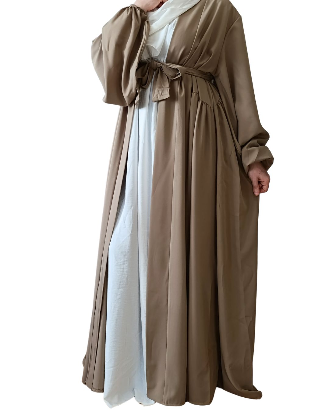 Kimono Beige Manches Ballon