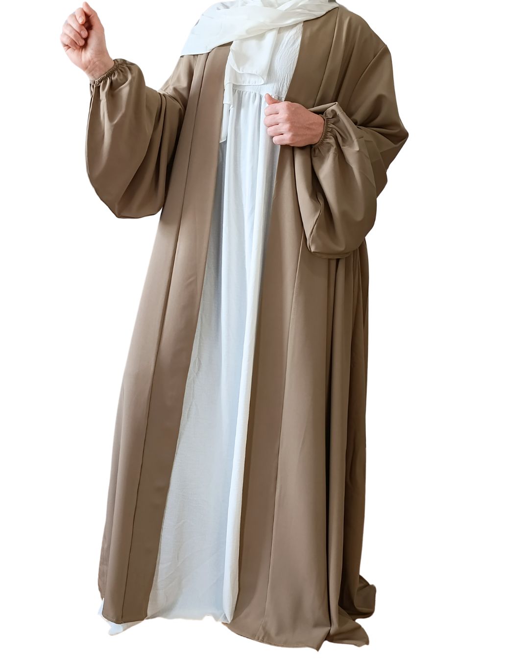 Kimono Beige Manches Ballon