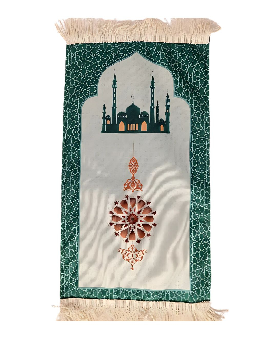 Tapis de prière vert (enfant)