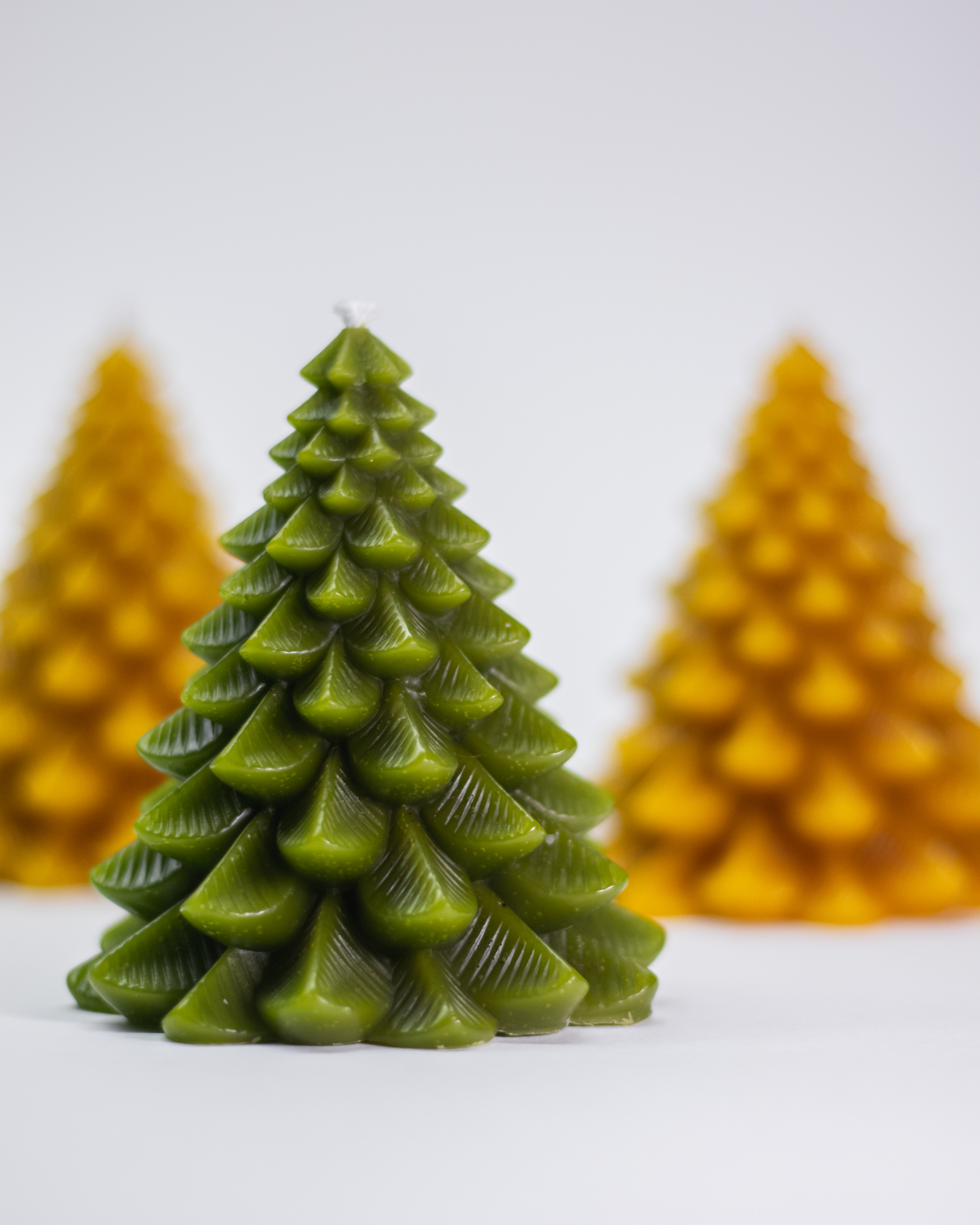 Bičių vaško žvakė Eglė