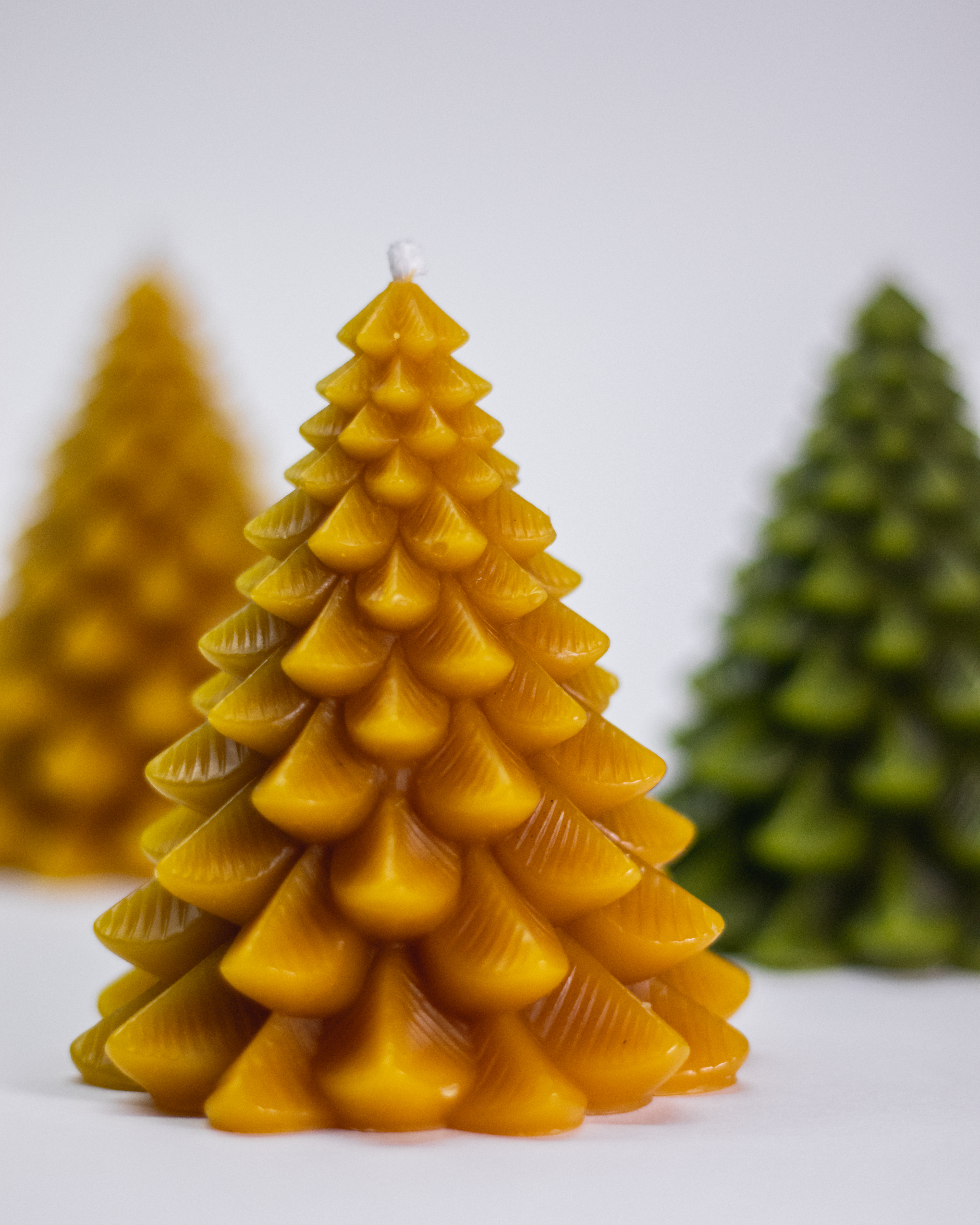 Bičių vaško žvakė Eglė