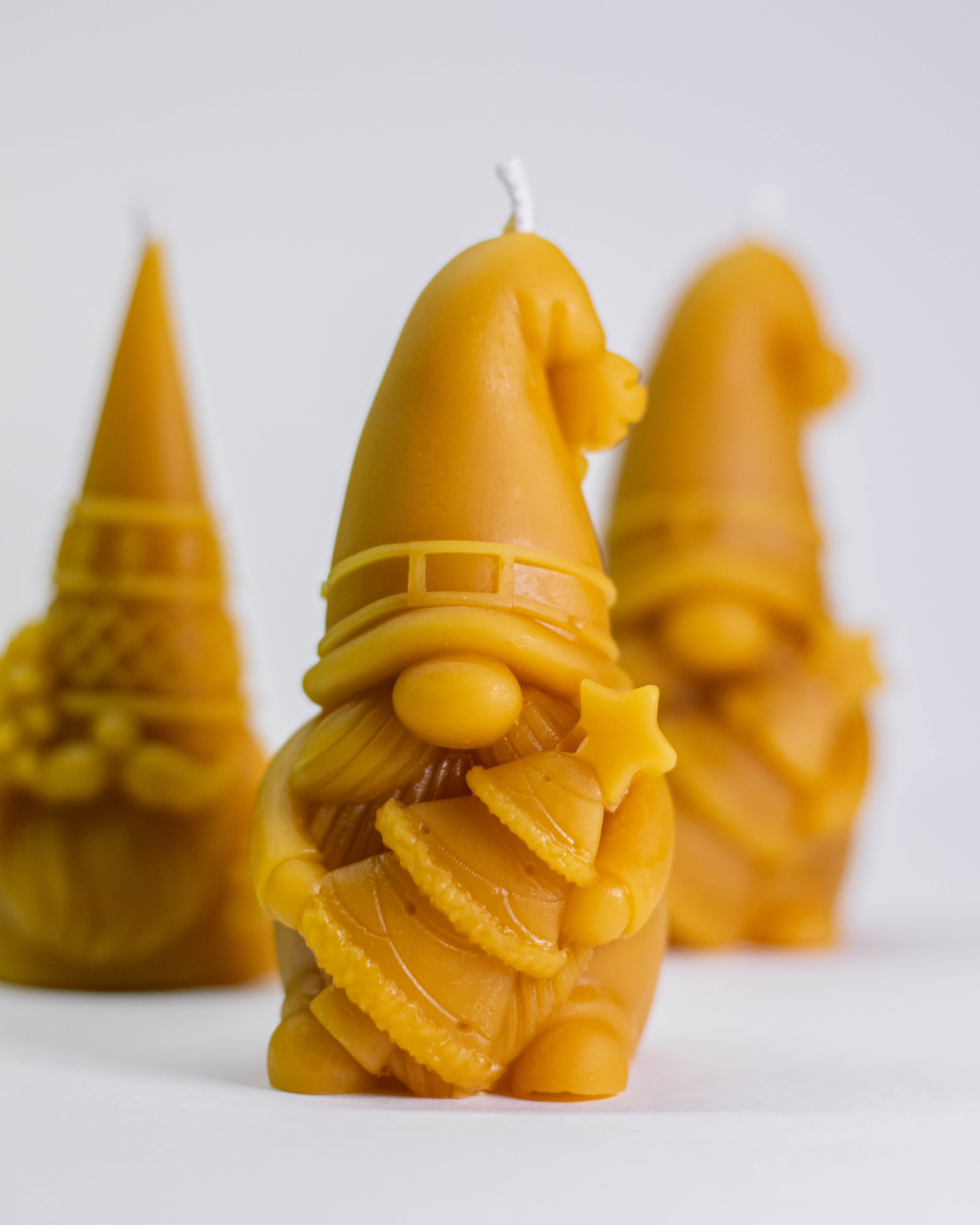 Bičių vaško žvakė Nykštukas