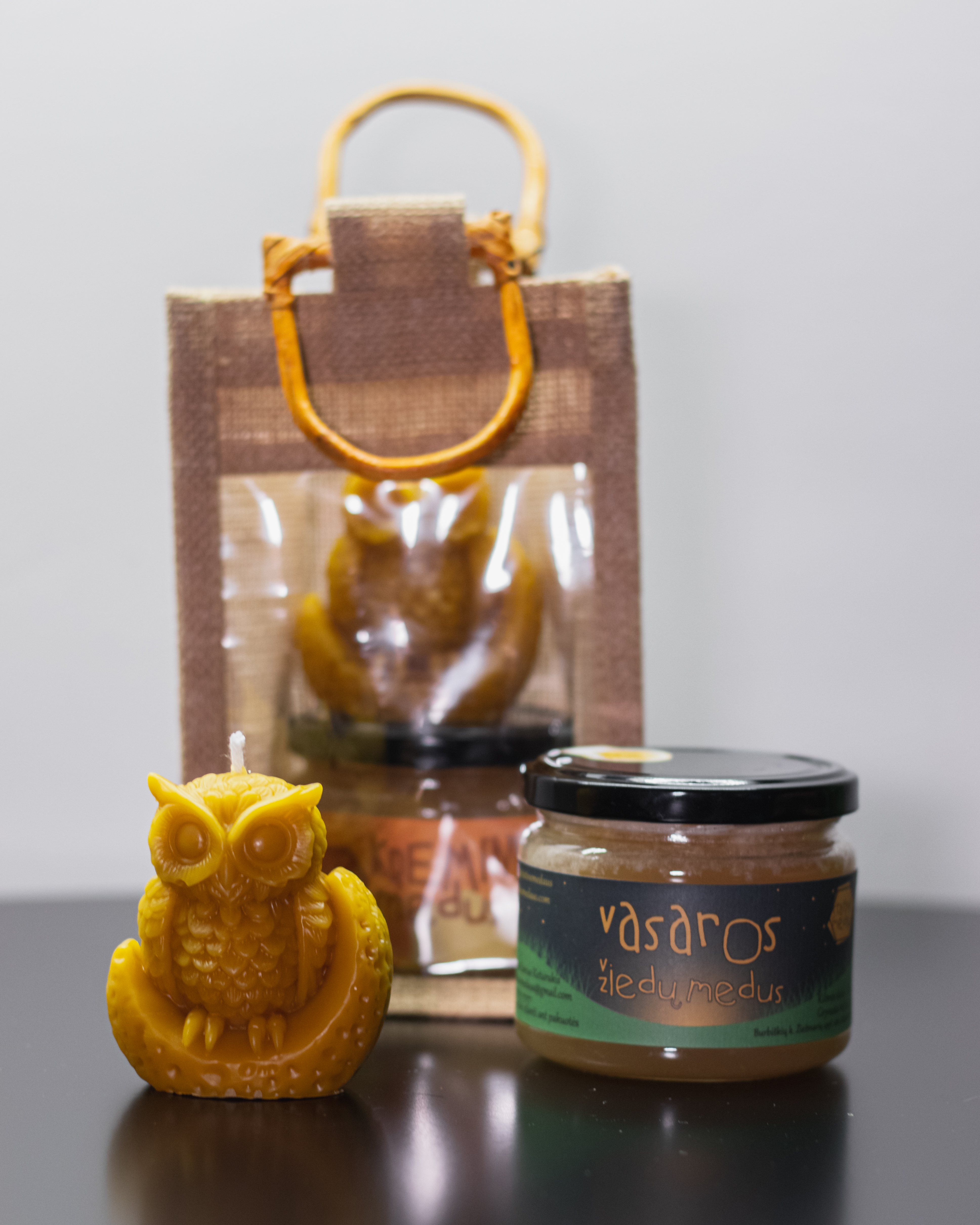 Dovana lininiame maišelyje