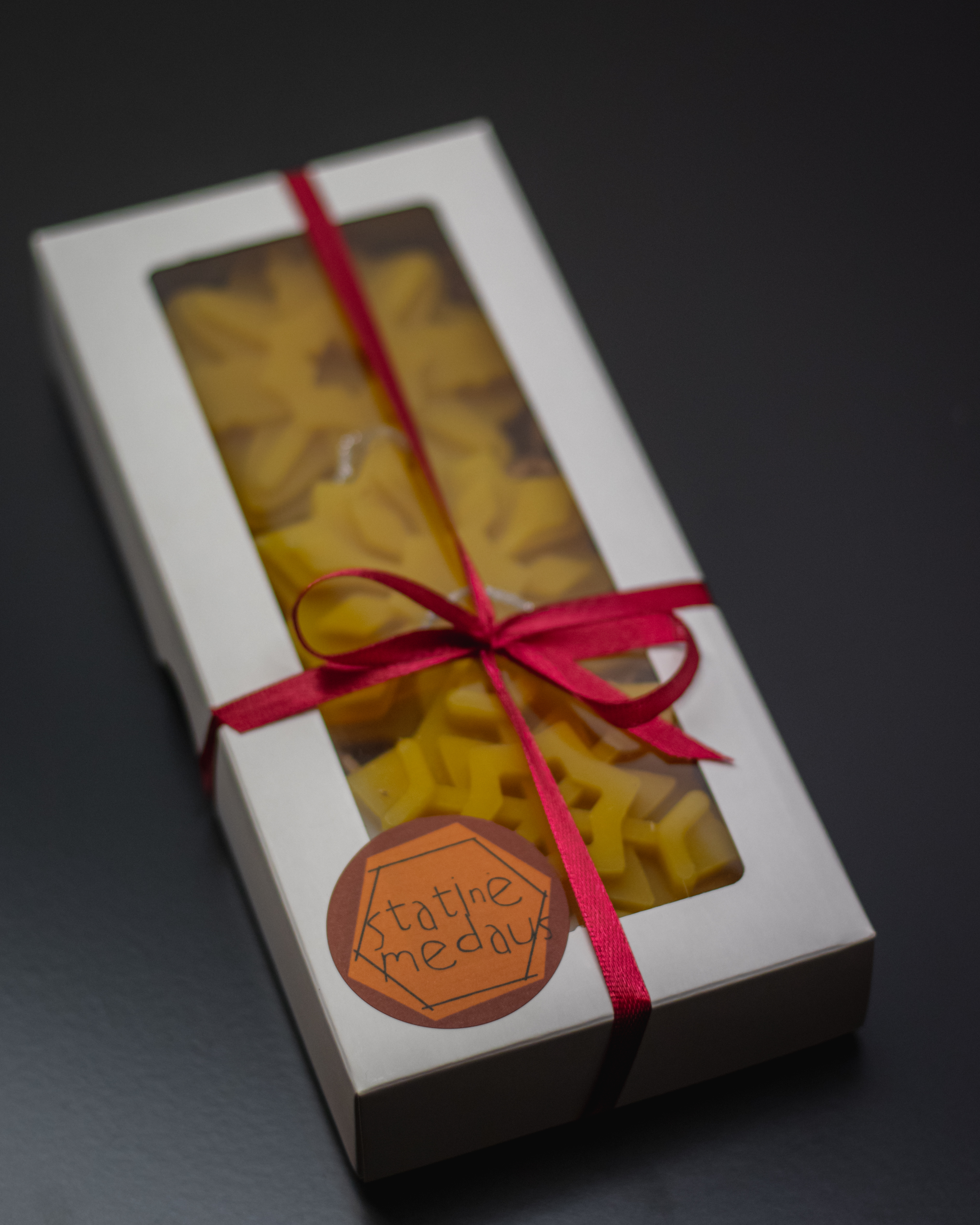 Kalėdiniai eglutės žaisliukai "Snaigės"