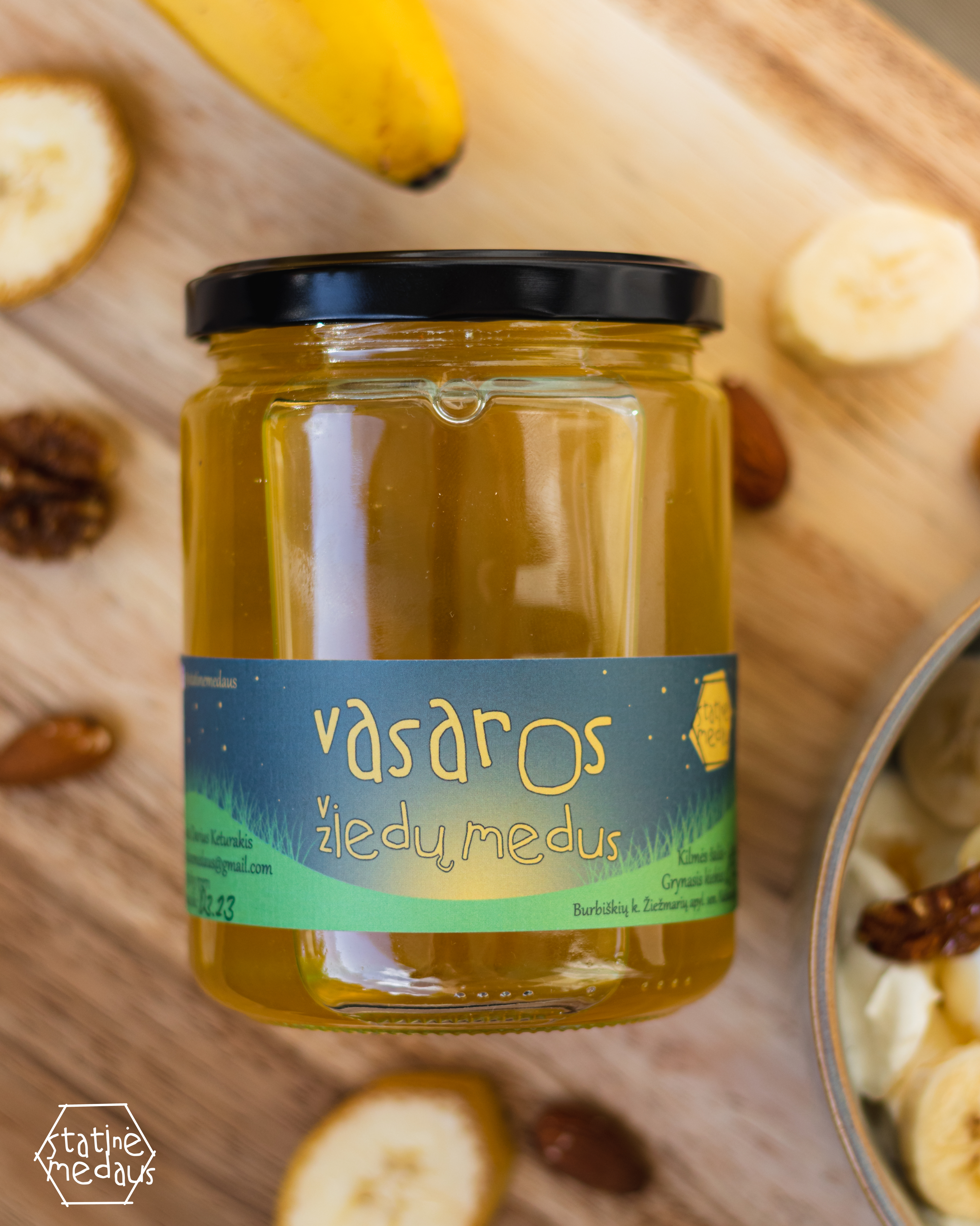 Vasaros žiedų medus