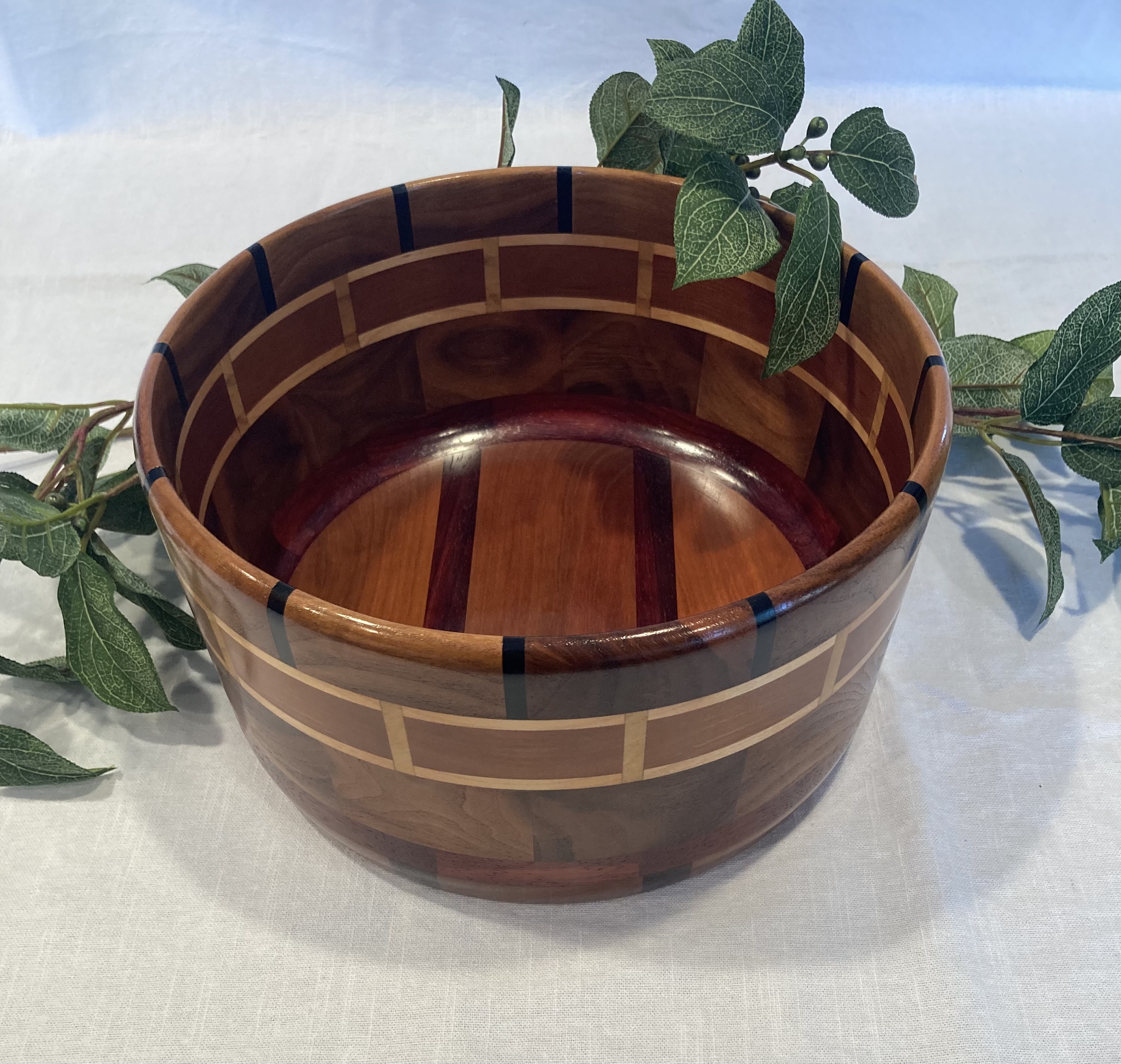 Large Salad Bowl Approx 11 1/2" diameter X 6 1/4 Tall