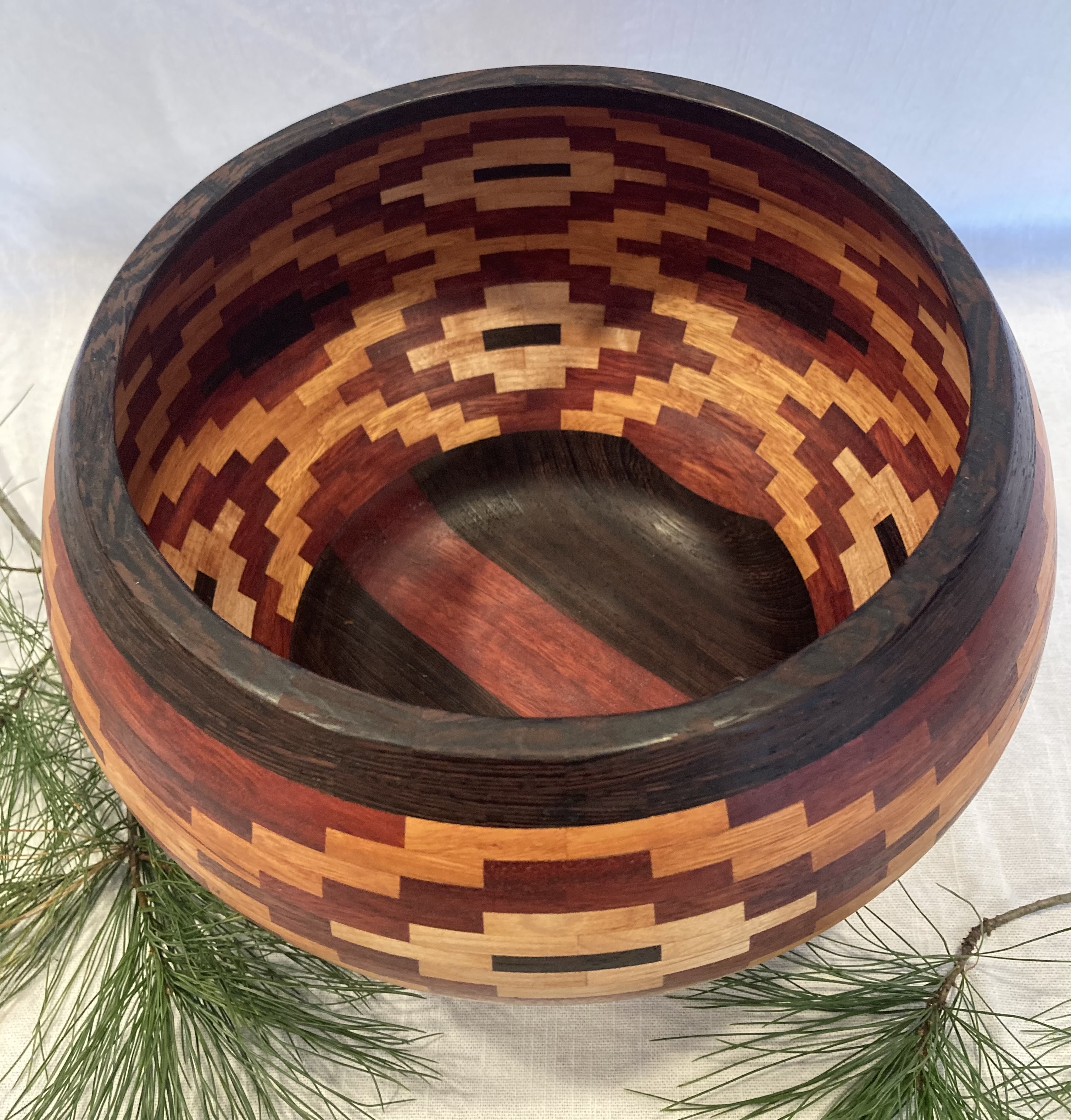Decorative Bowl 11" diameter X 7 1/2" tall