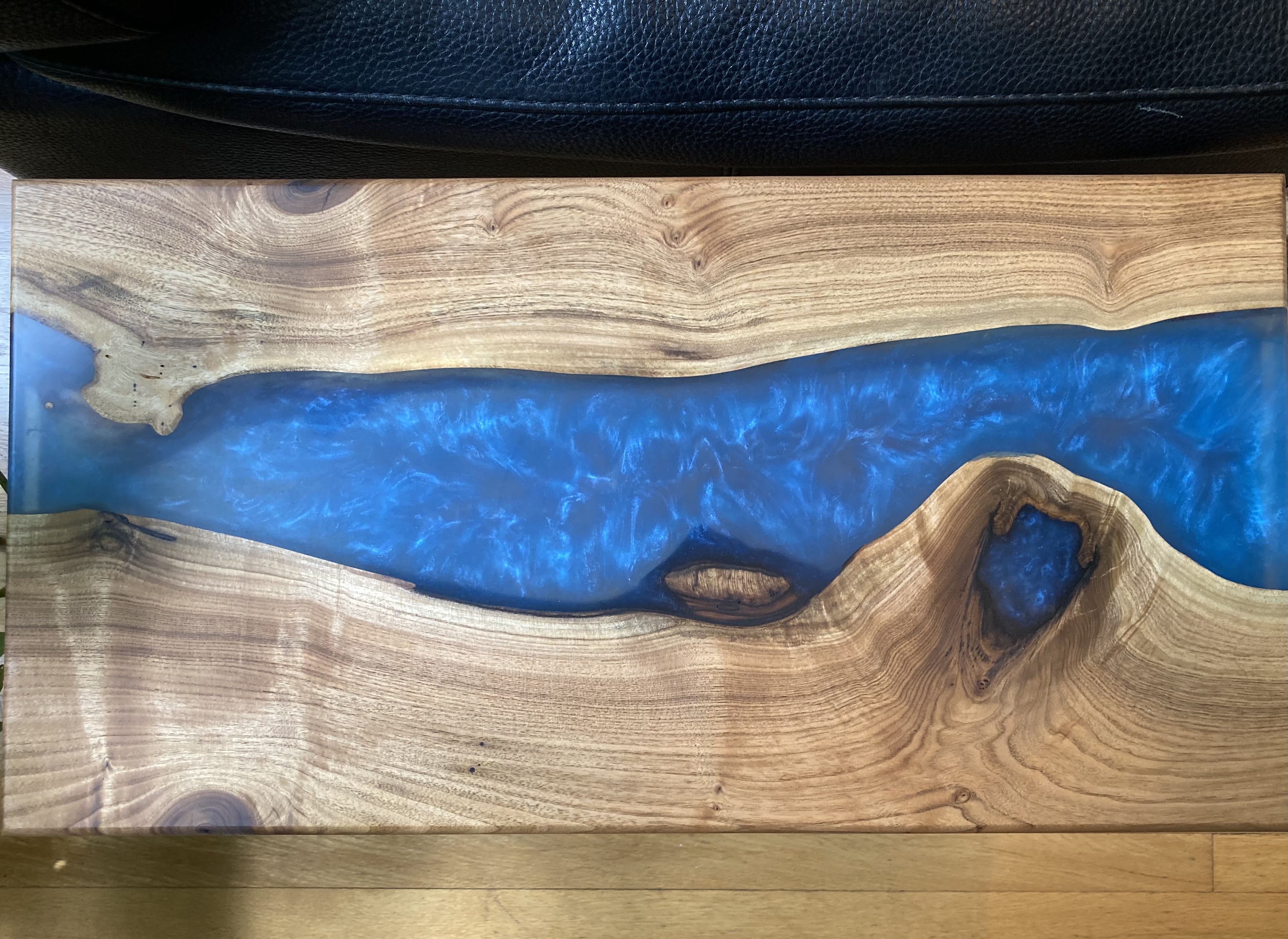Walnut River End/Coffee Table