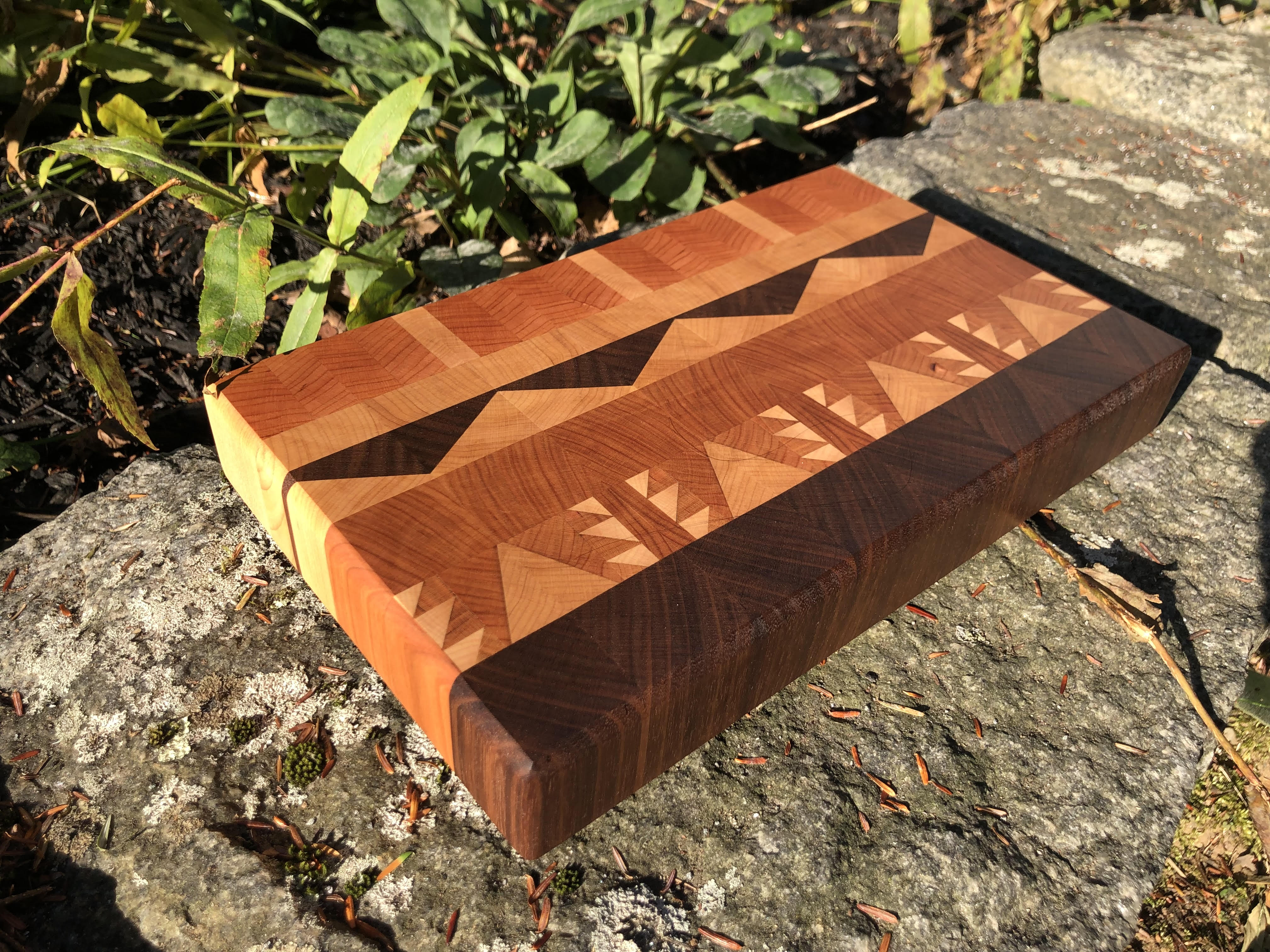 End Grain Cutting Board 7' X 11-1/2" X 1-1/2"