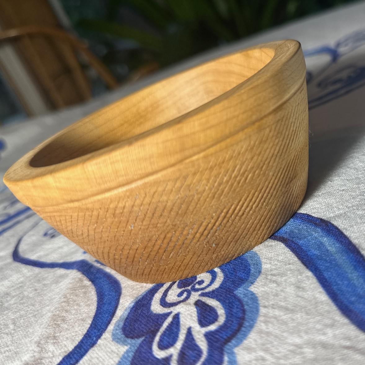 Cherry Textured Bowl Appox 4 3/4" Diameter X 2 1/4" Tall