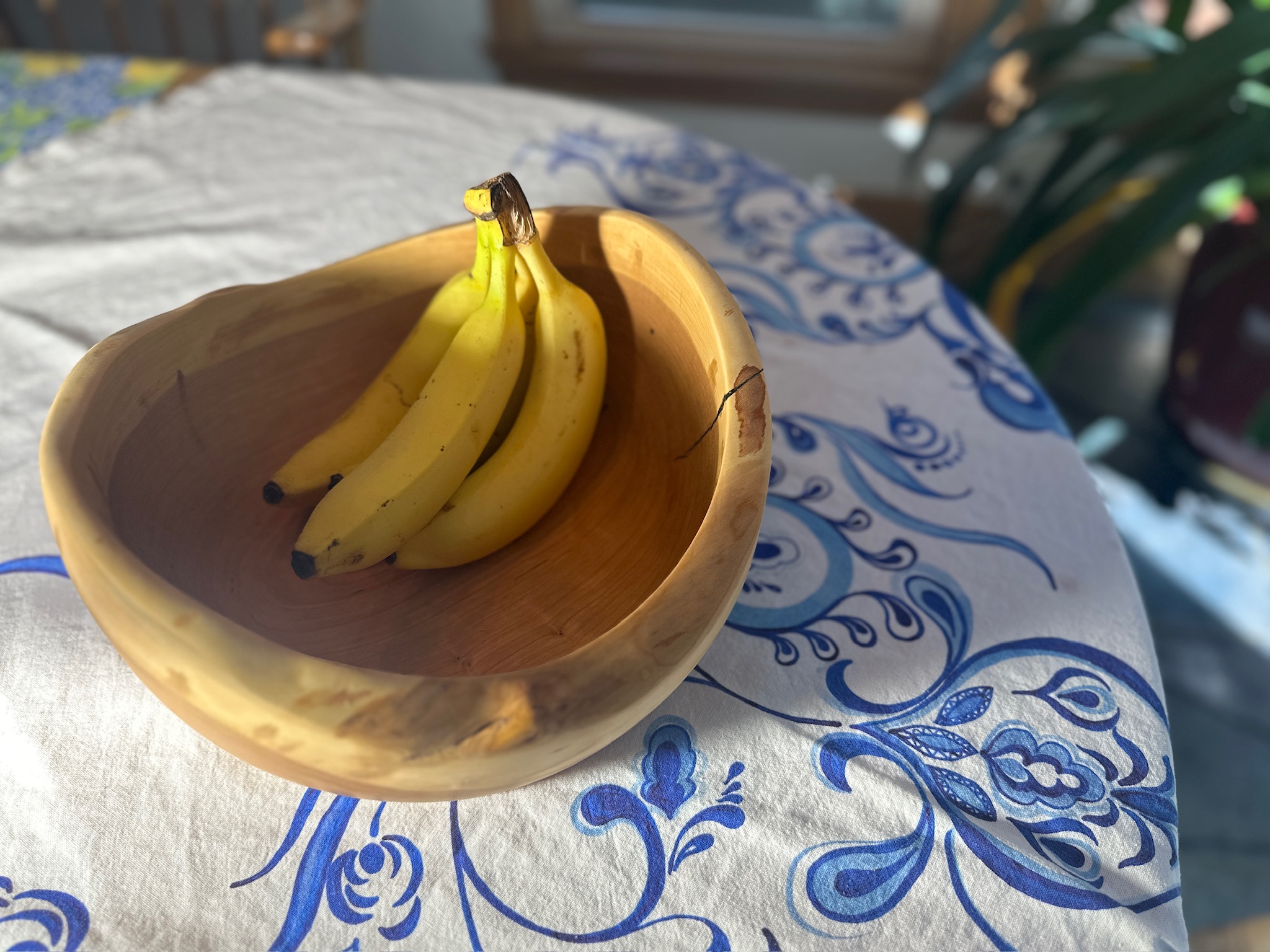 Live edge Maple bowl. Approx 11" diameter X 5 1/2' tall