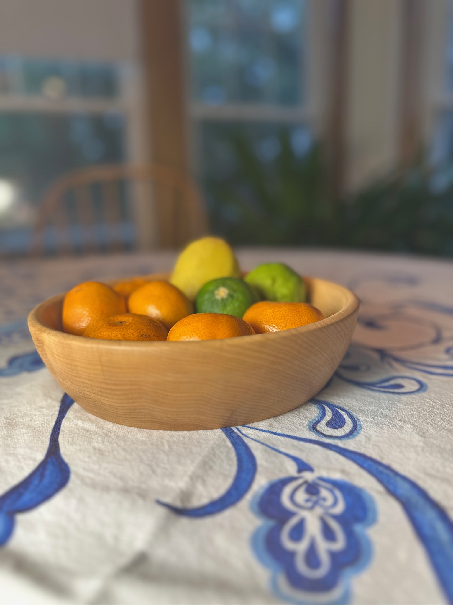 Cherry Textured Bowl Appox 9" Diameter X 2" Tall