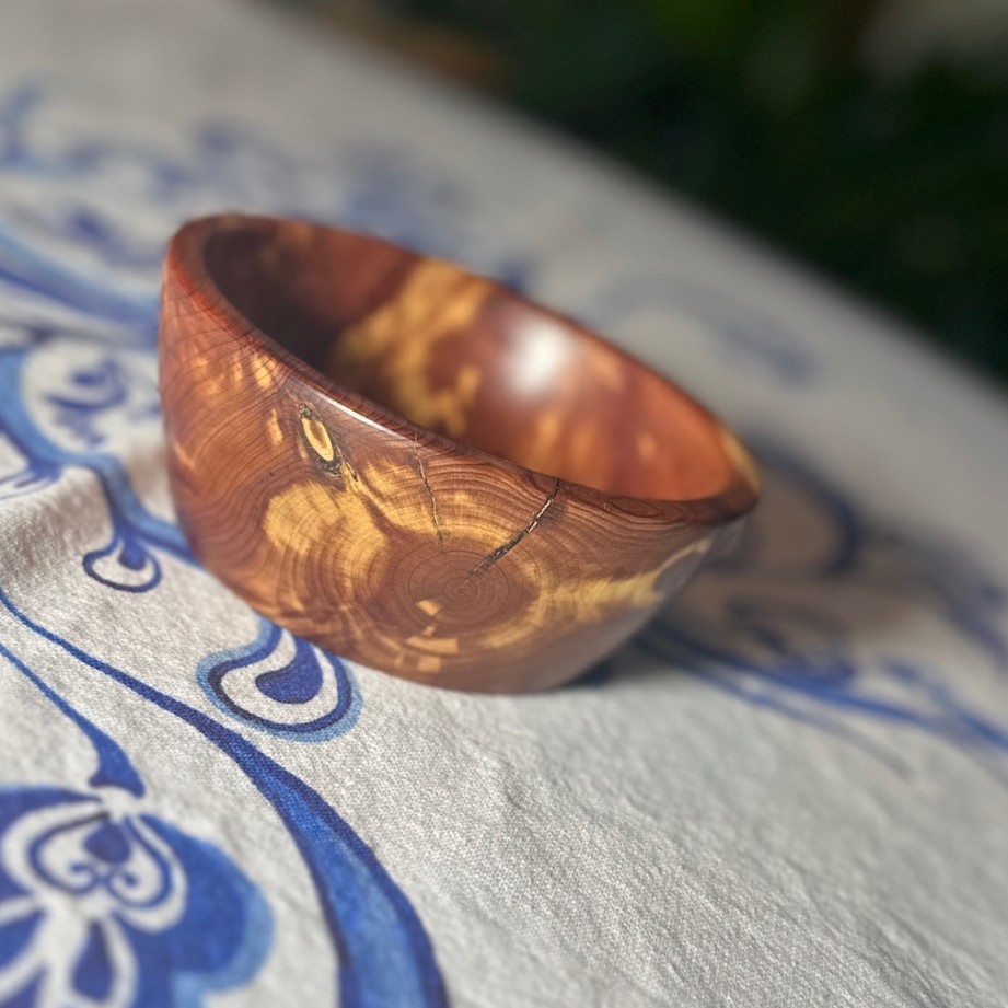 Cedar Bowl Approx 5' Diameter X 2" Tall