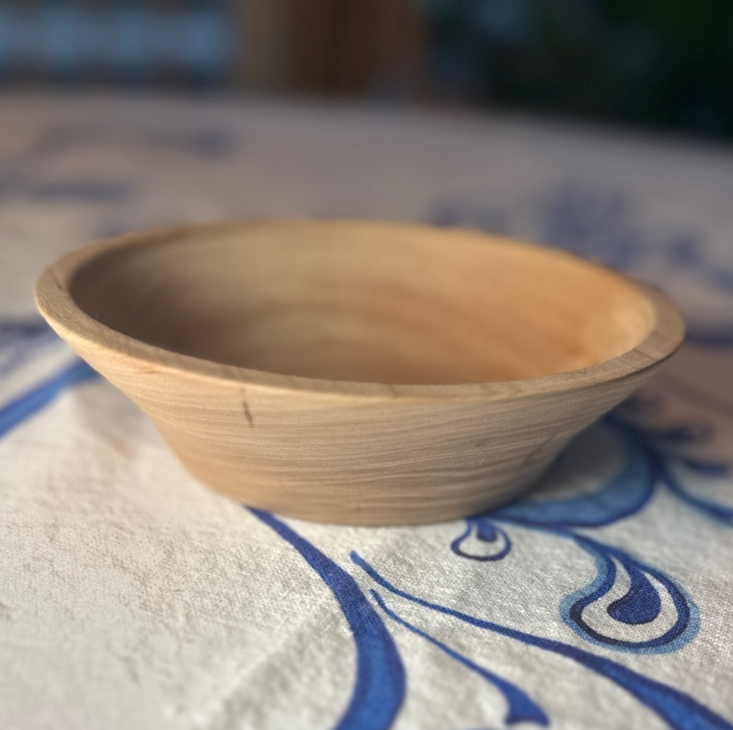 Cherry Bowl Approx 6 1/4" Diameter X 1 1/2" Tall