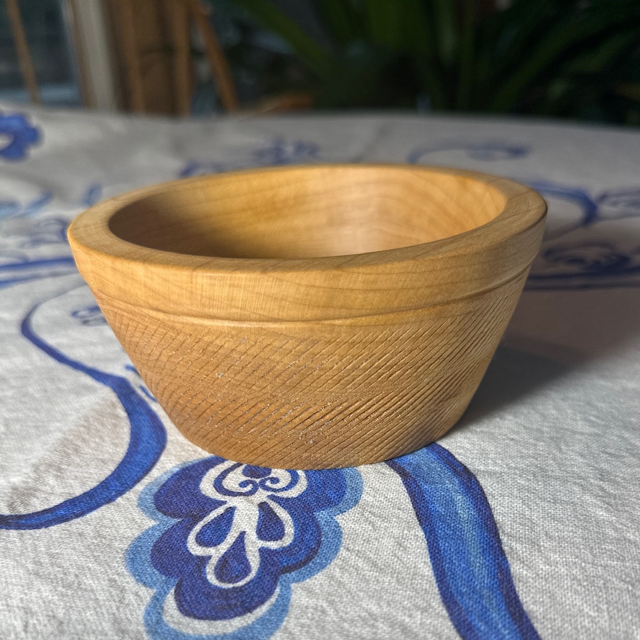 Cherry Textured Bowl Appox 4 3/4" Diameter X 2 1/4" Tall