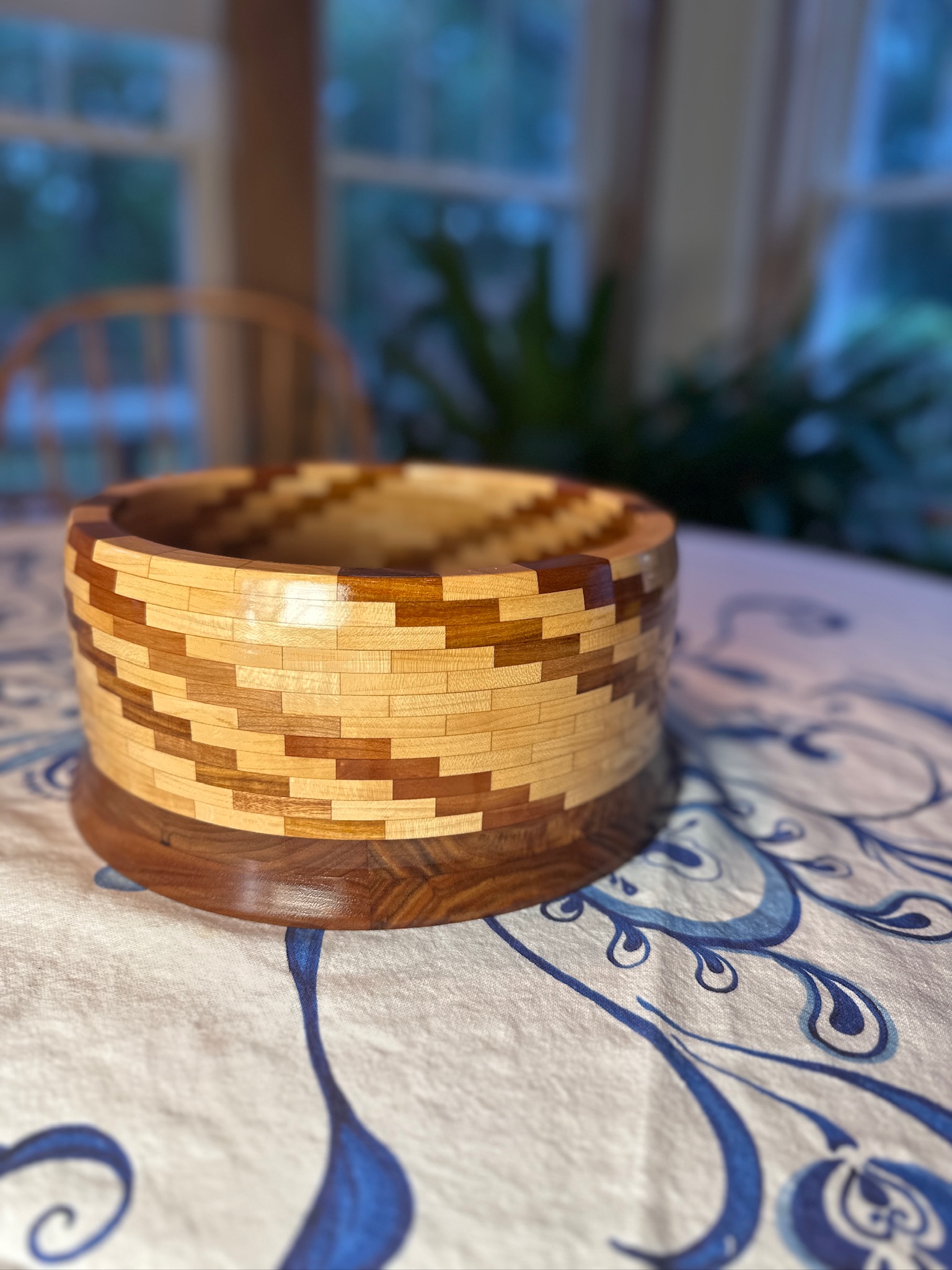 Large Salad Bowl Approx 10 1/8" diameter X 4 3/4" tall