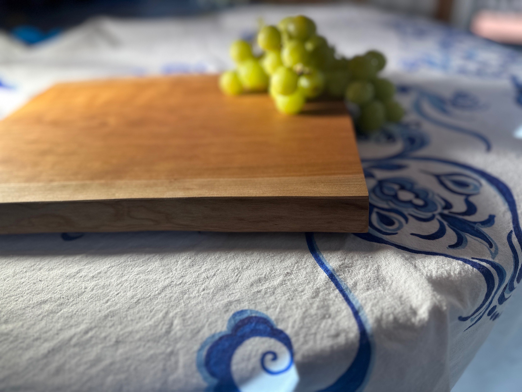 Cherry Live Edge Charcutterie Board 14-1/4" X 11-1/2" X 1"