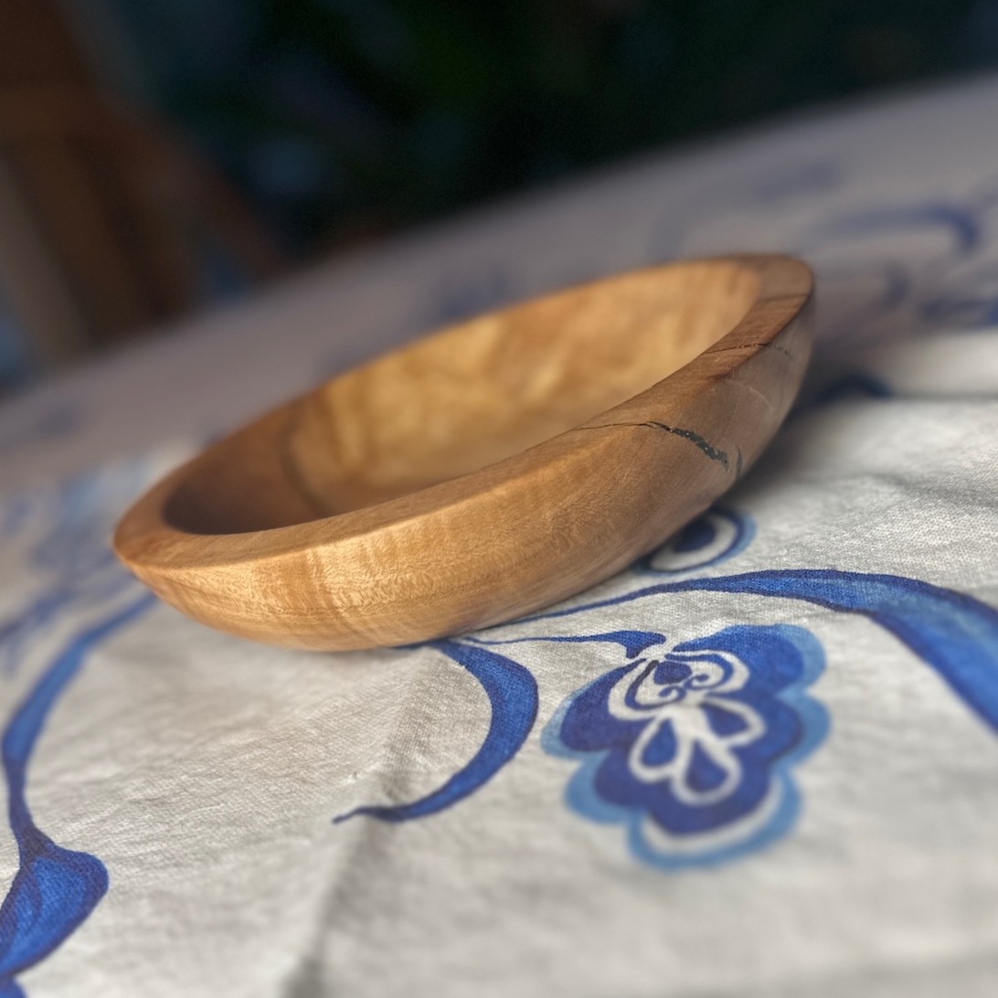 Maple Bowl Approx 6 3/4" X 1 1/2"