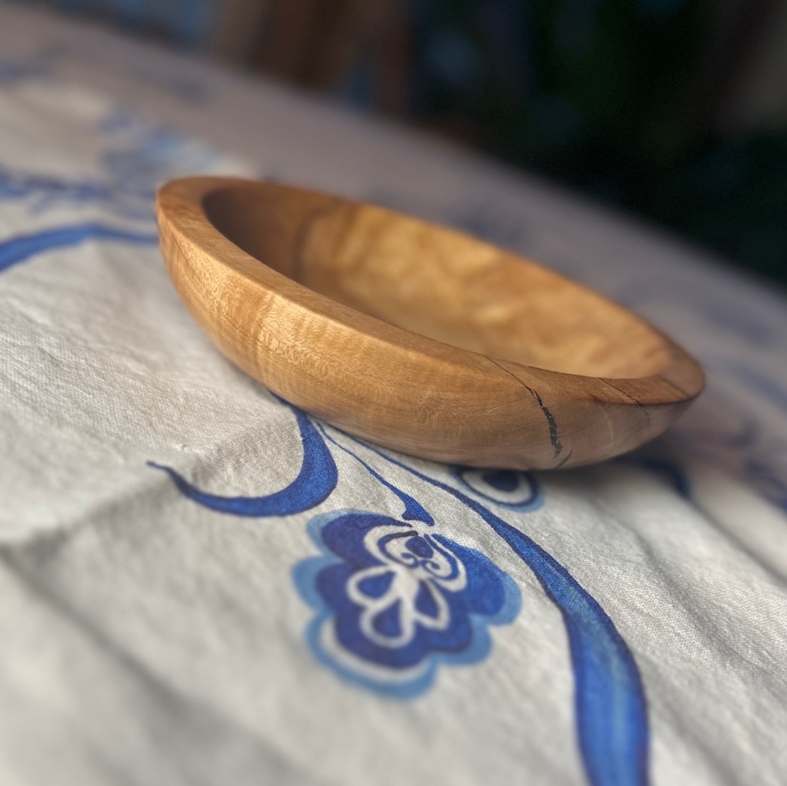 Maple Bowl Approx 6 3/4" X 1 1/2"