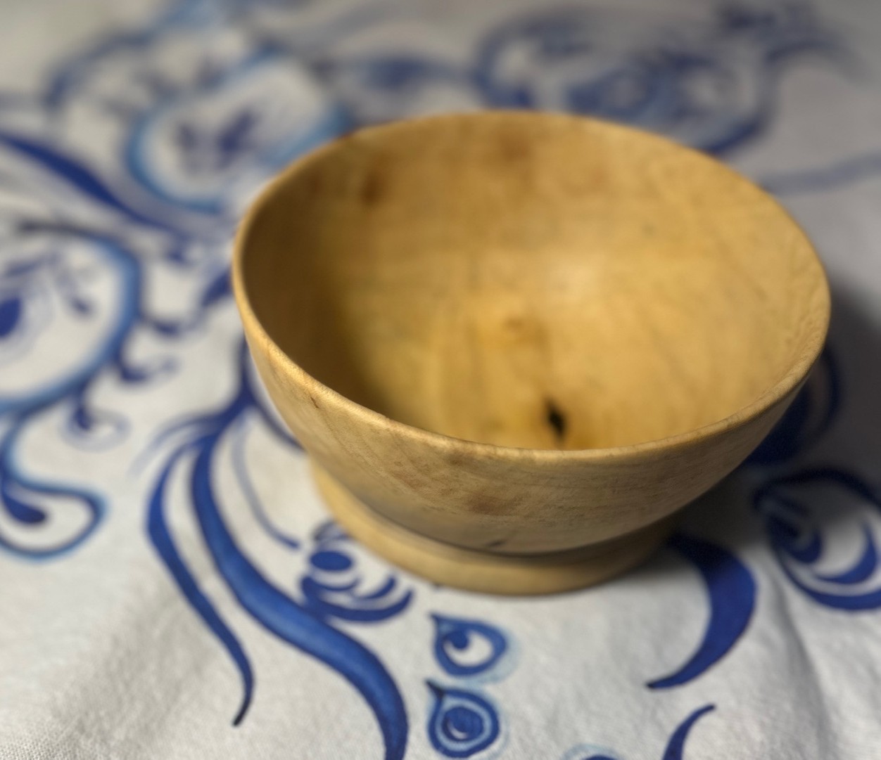 Box Elder Bowl Approx 5 1/2" Diameter X 2 3/4" Tall