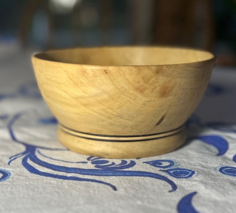 Box Elder Bowl Approx 5 1/2" Diameter X 2 3/4" Tall