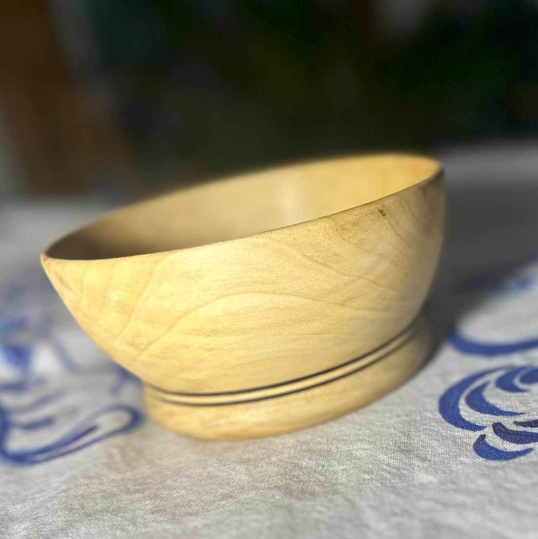 Box Elder Bowl Approx 5 1/2" Diameter X 2 3/4" Tall