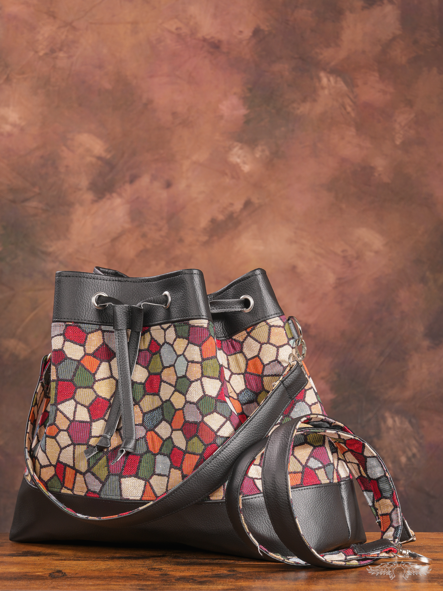 Sac à main seau "Marie"