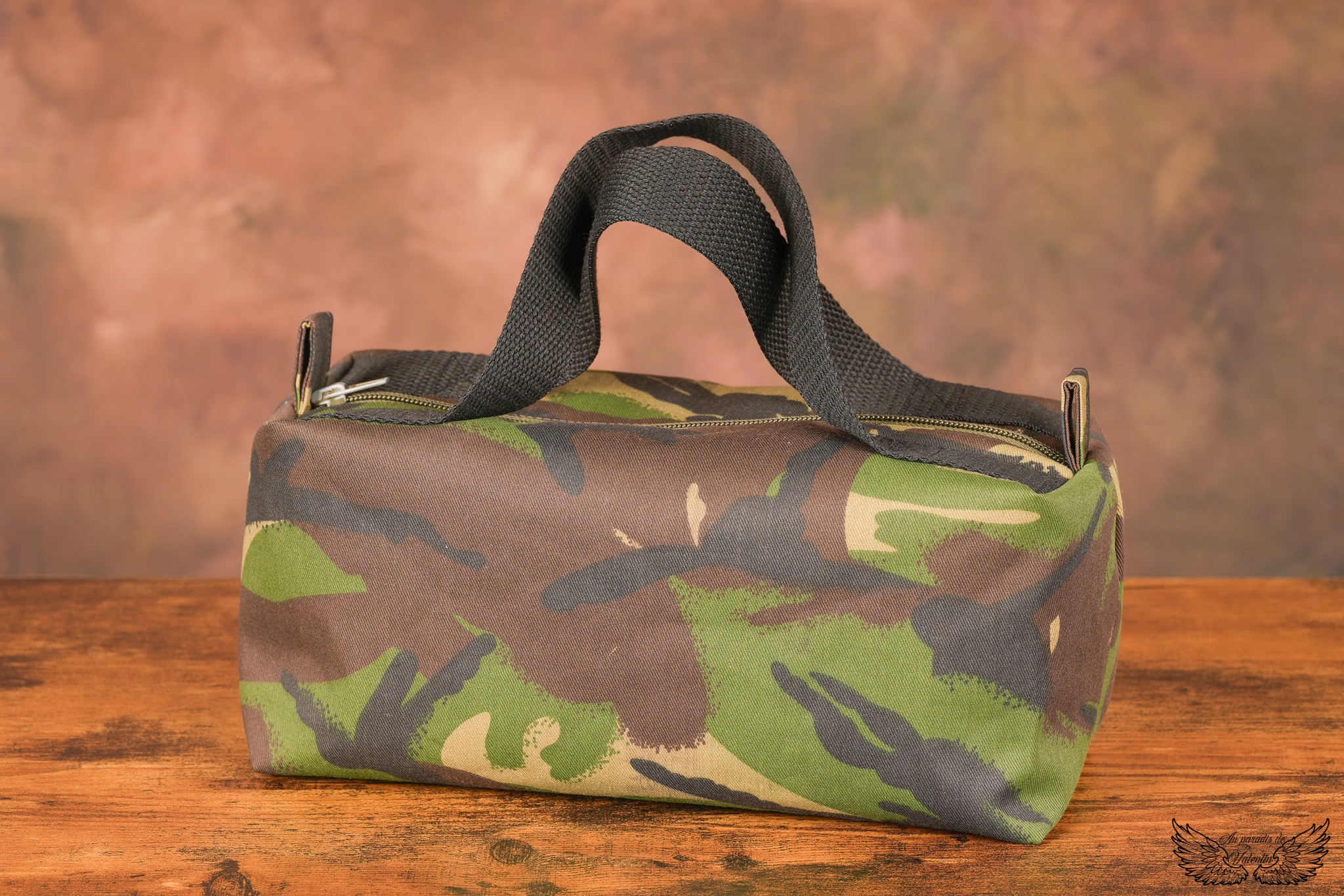 Trousse de toilette camouflage