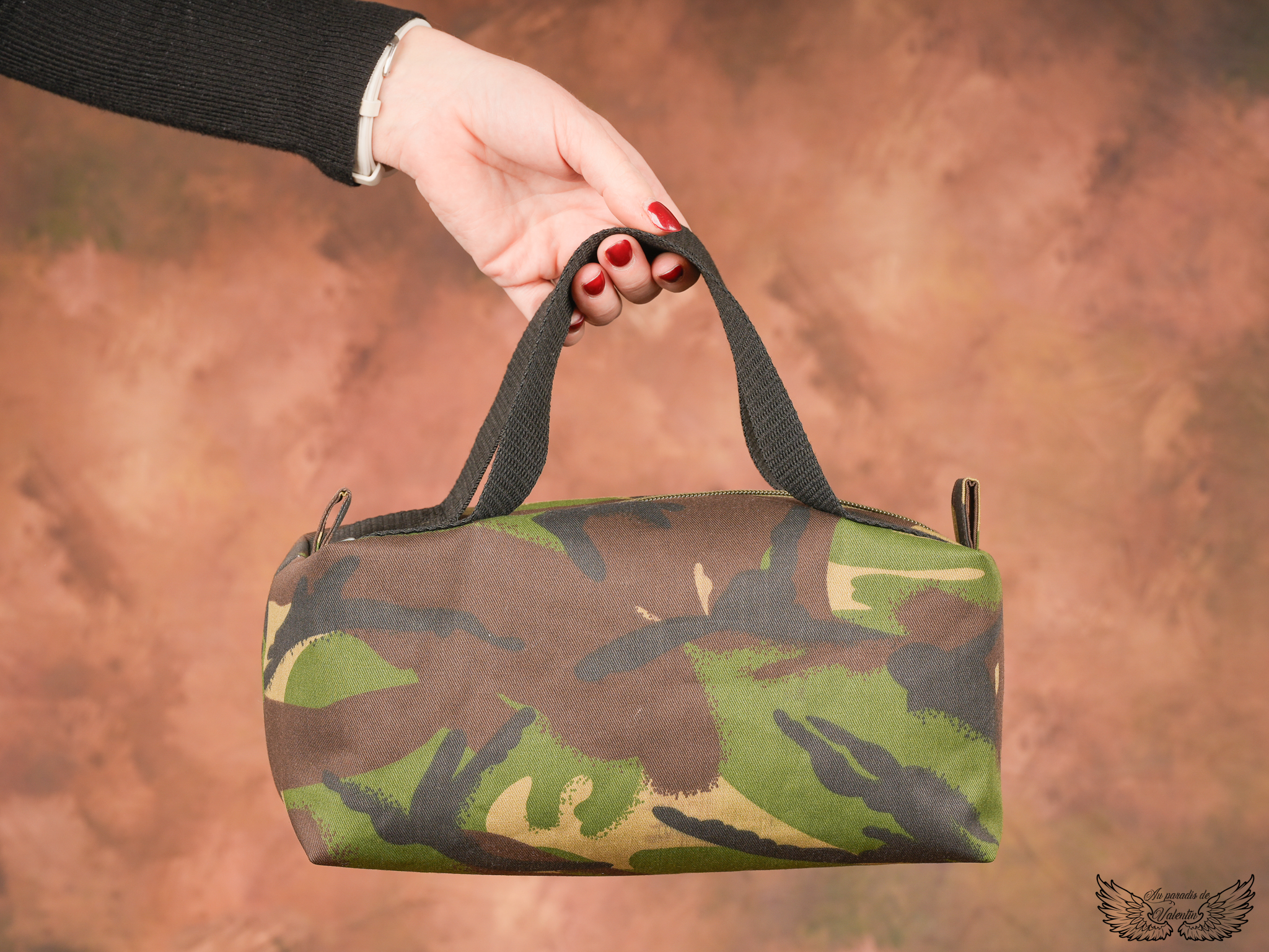 Trousse de toilette camouflage