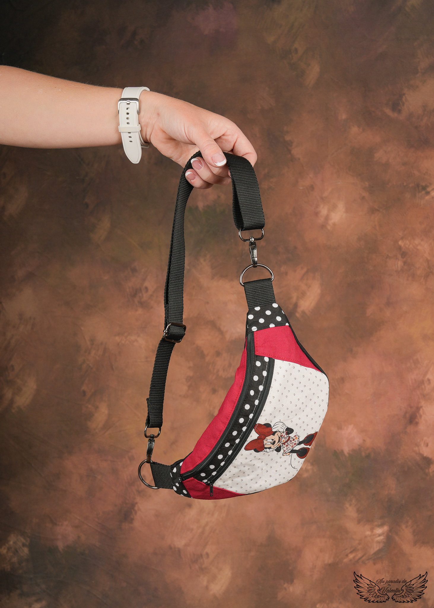 Sac banane fillette "Minnie"