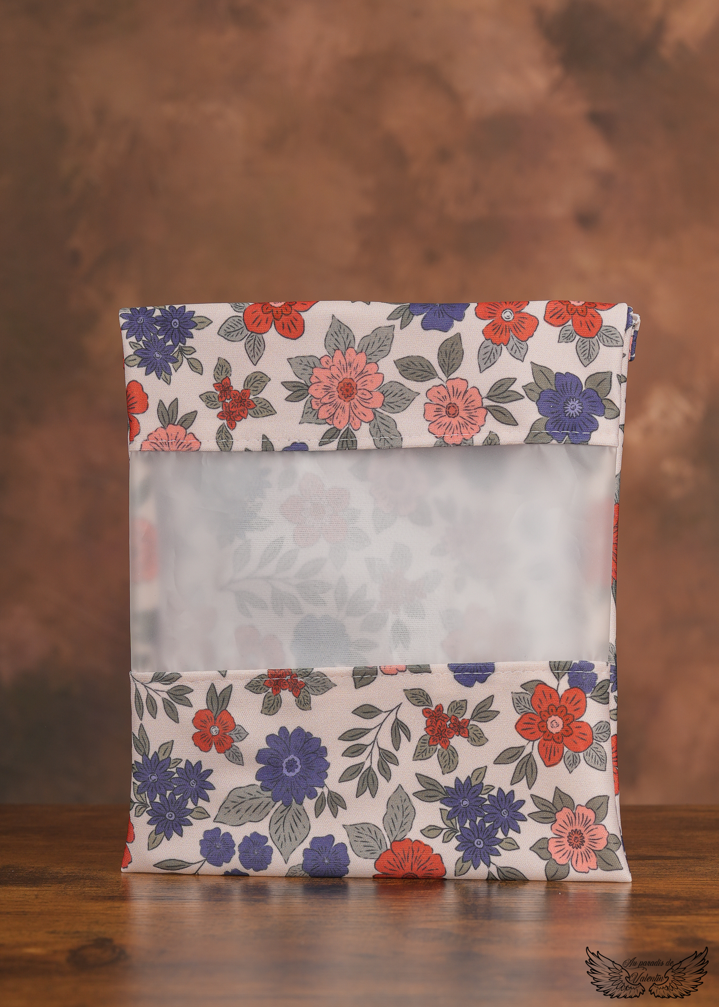 Sac à congélation petit modèle motif " fleurs"