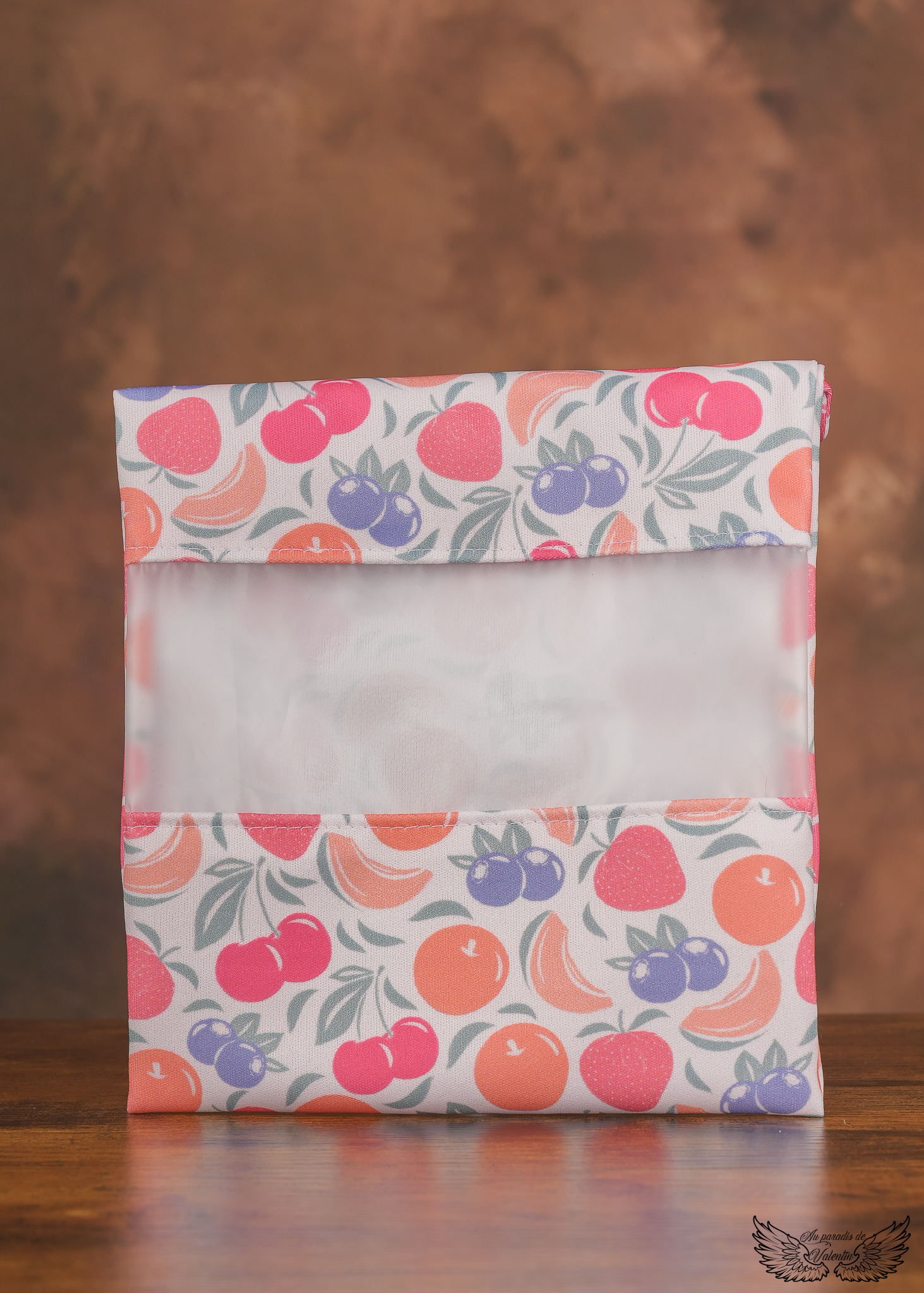 Sac à congélation petit modèle motif "fruits"
