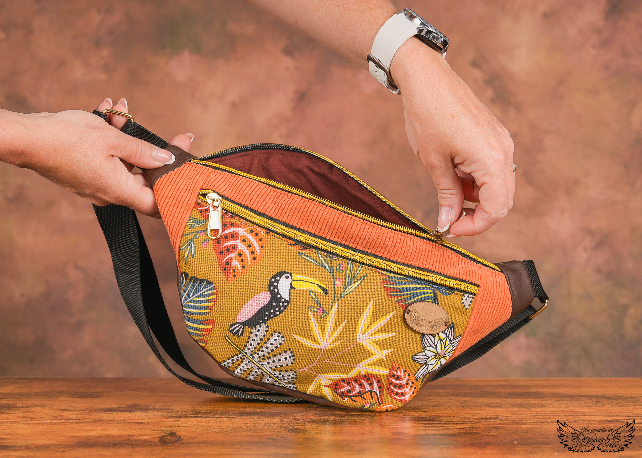 Sac banane toucans