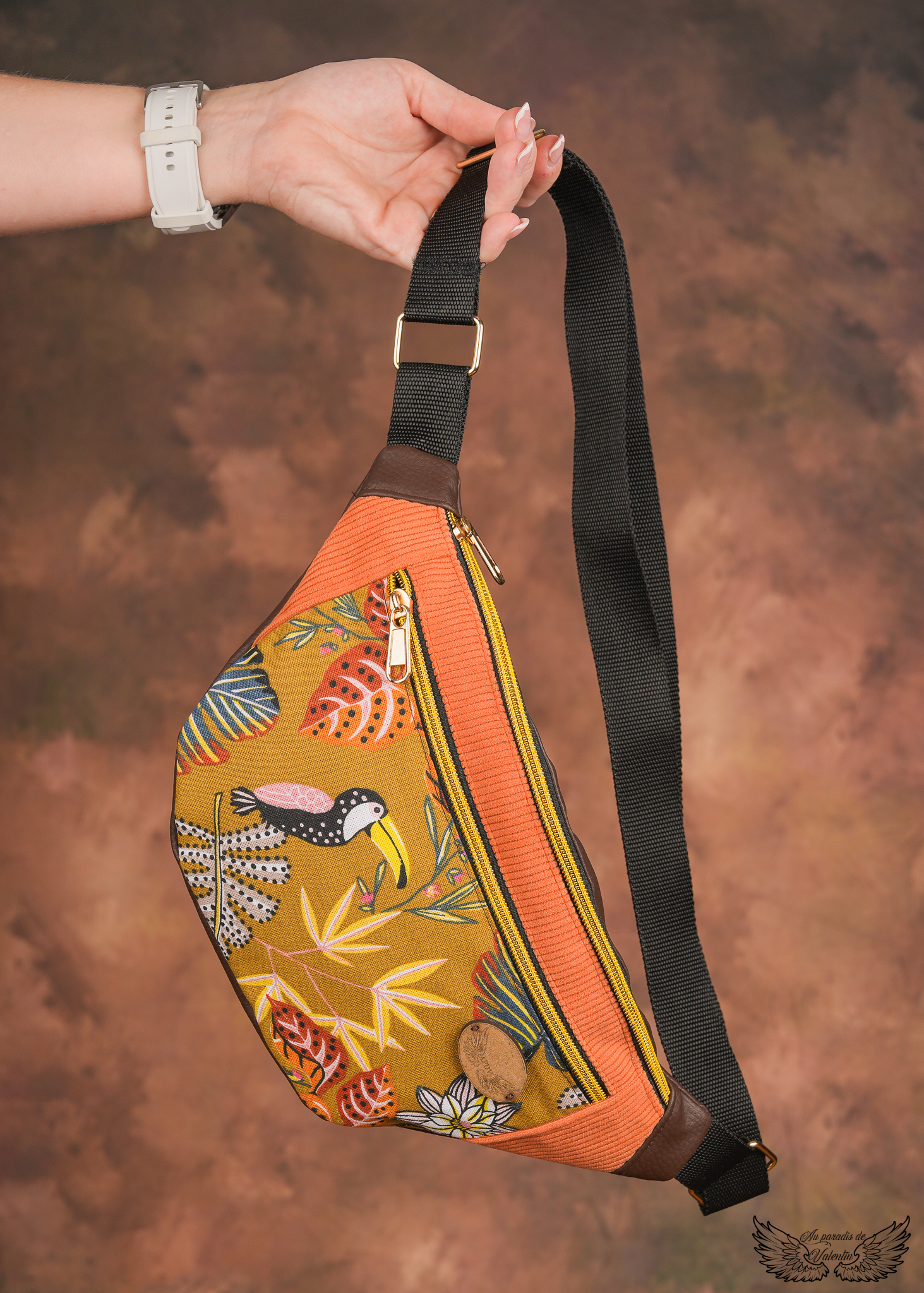 Sac banane toucans