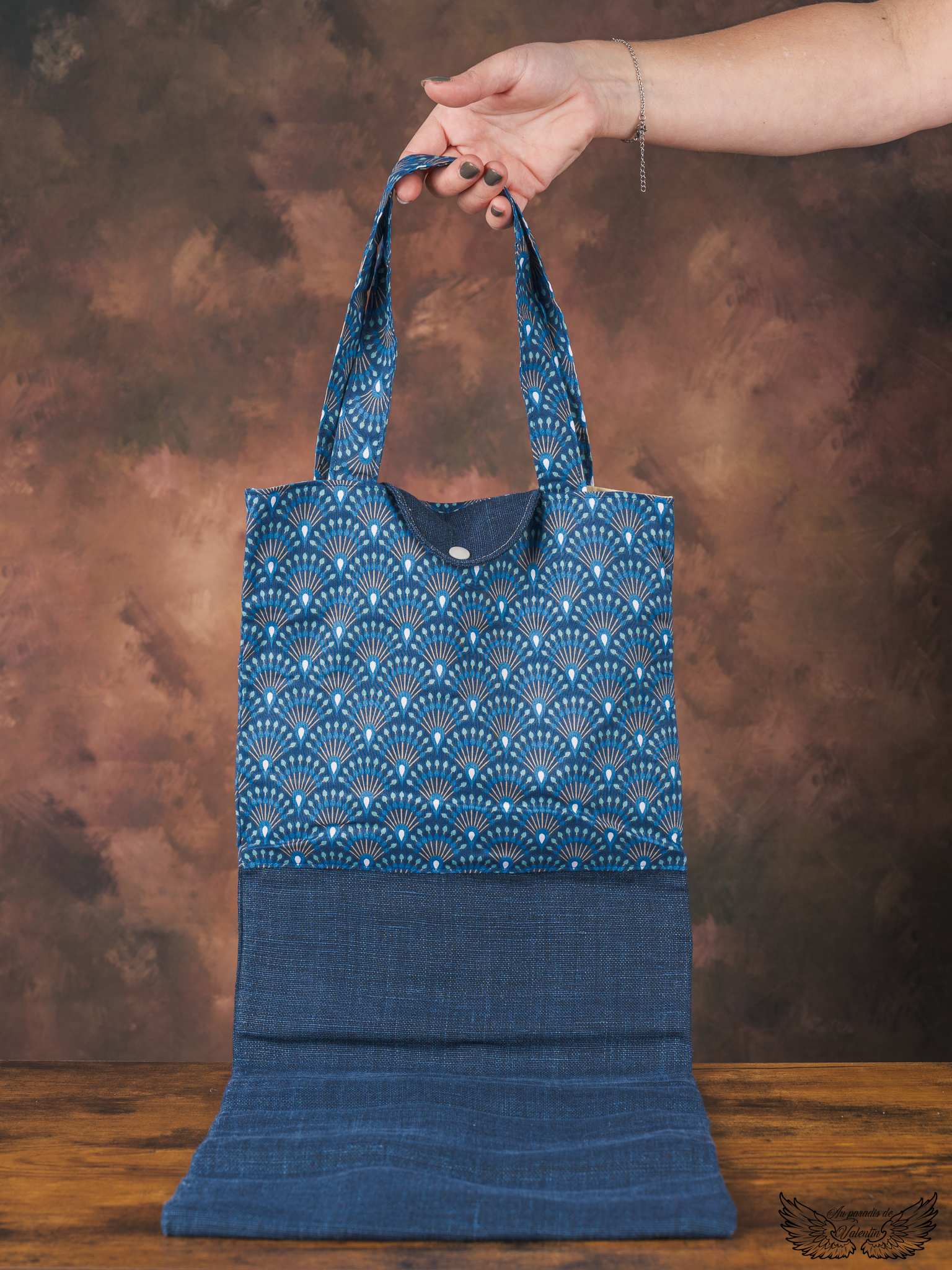 Sac à pain éventails 