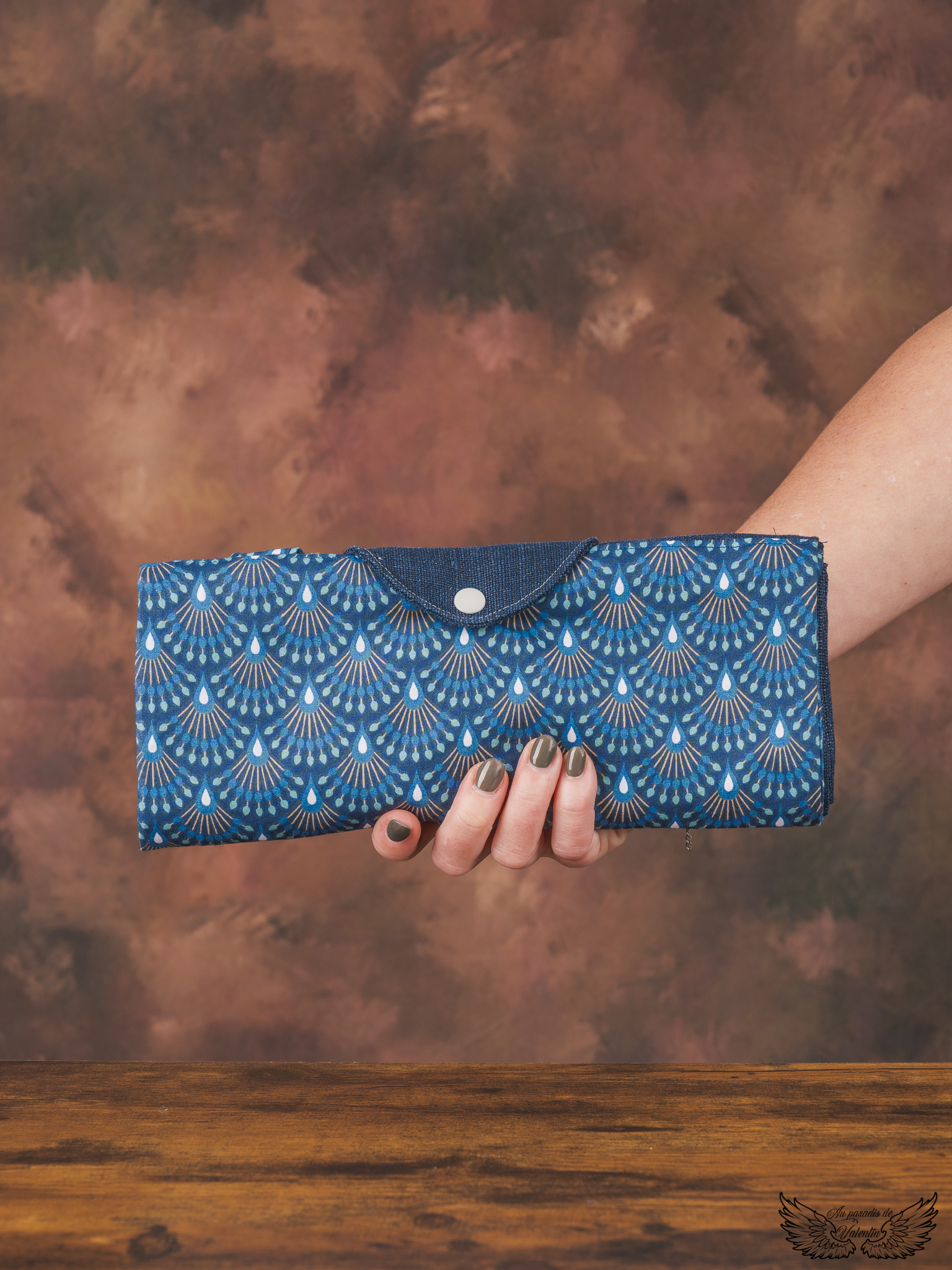 Sac à pain éventails 