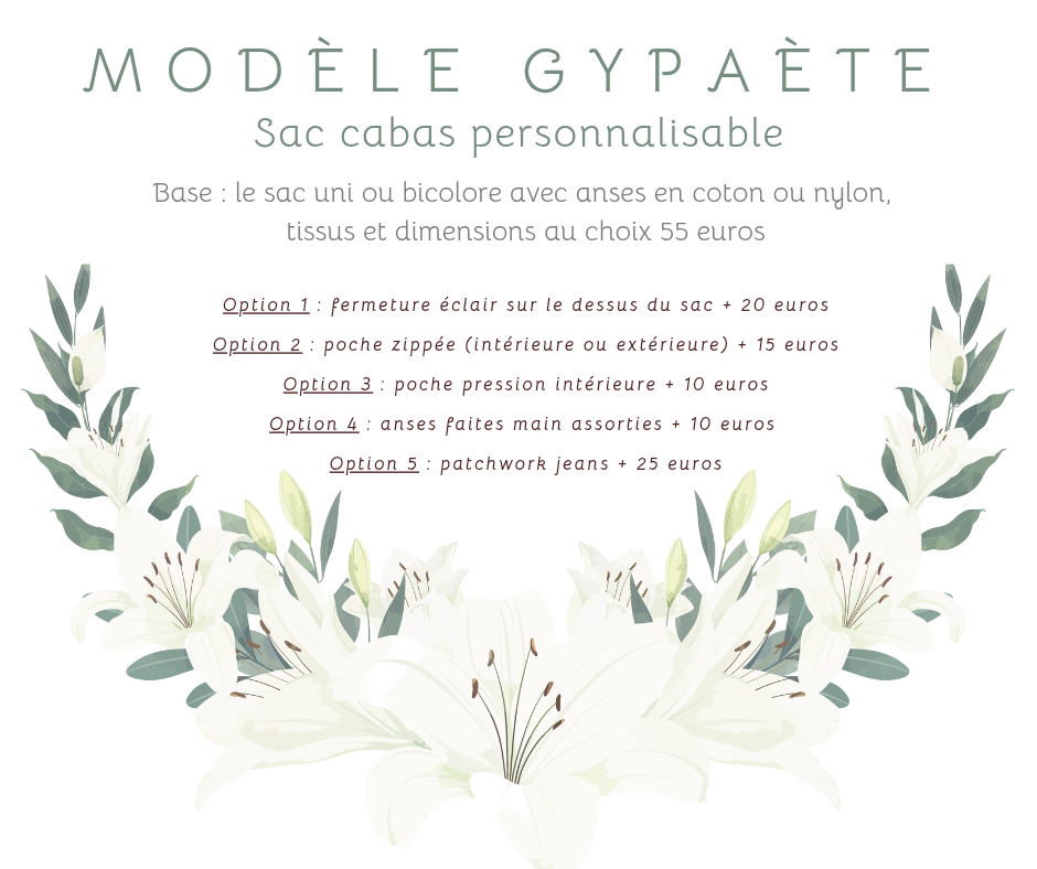 Modèle Gypaète personnalisable