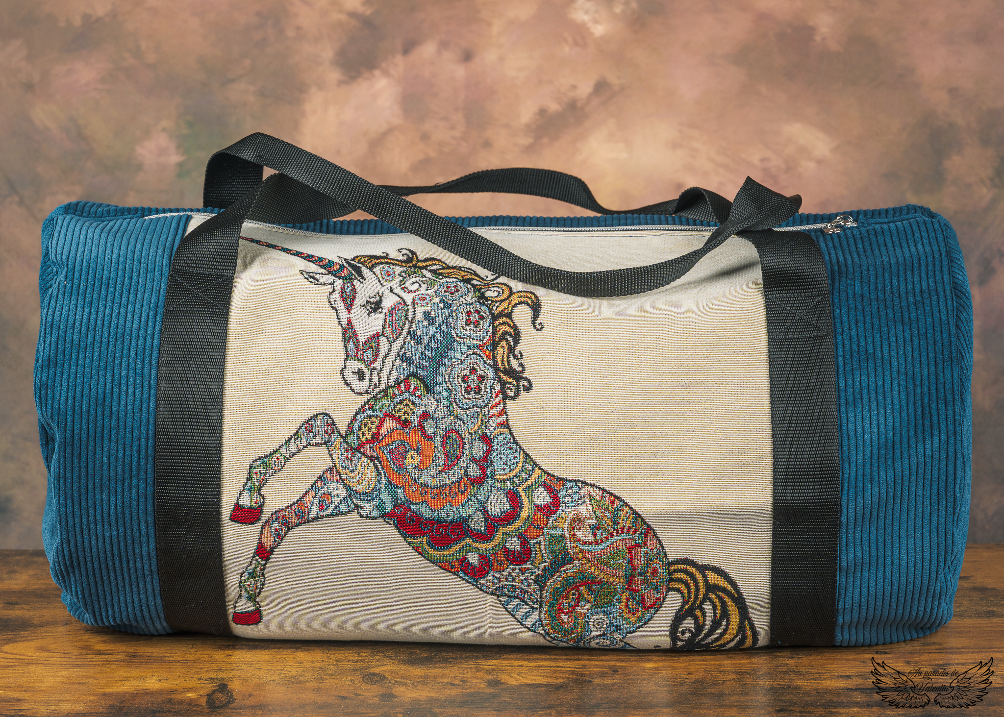 Sac polochon Licorne