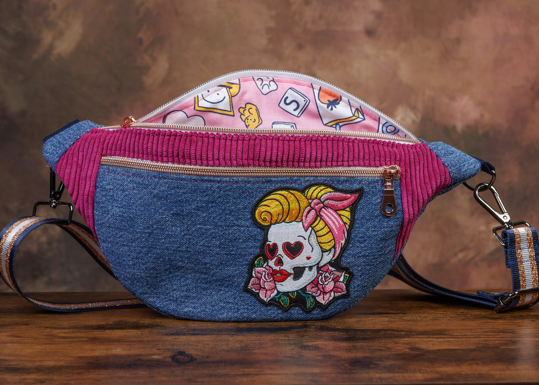 Sac banane jeans Girly