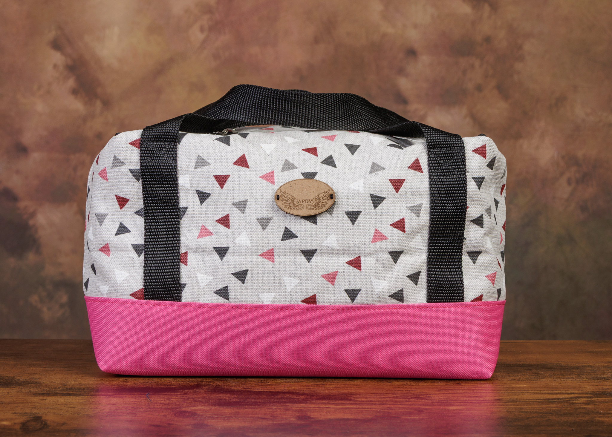Trousse de toilette losanges