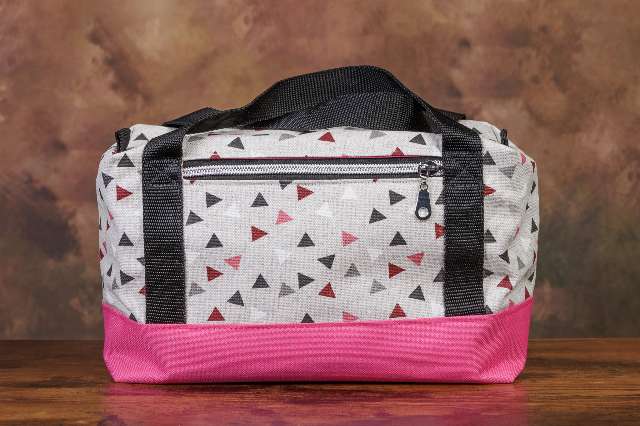 Trousse de toilette losanges
