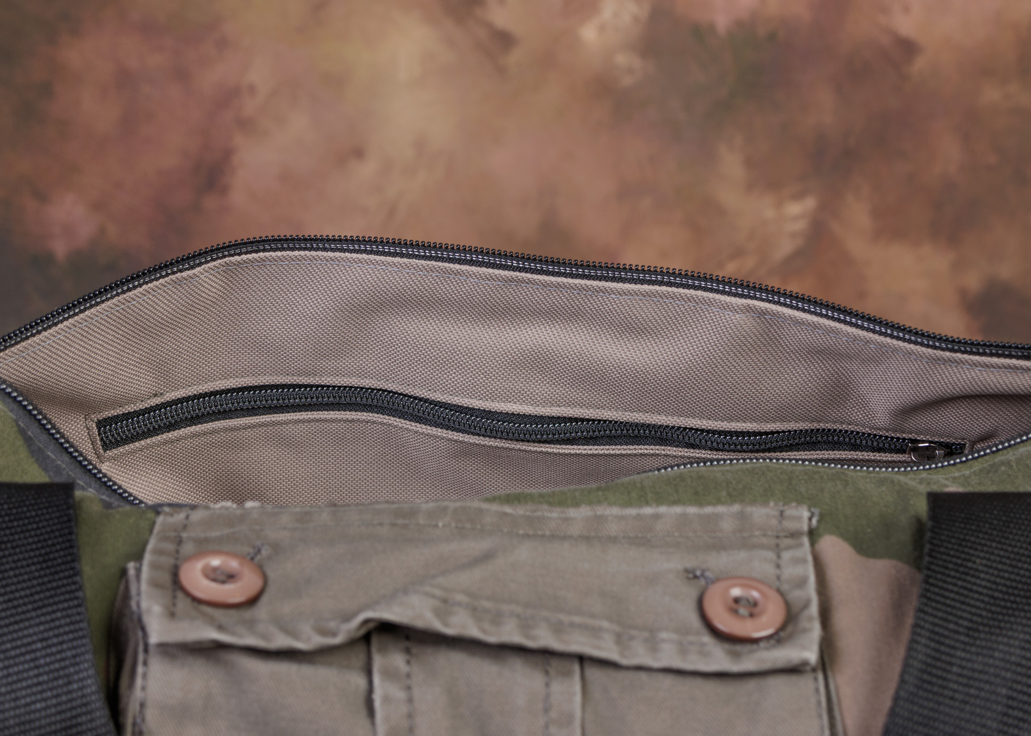 Sac polochon militaire