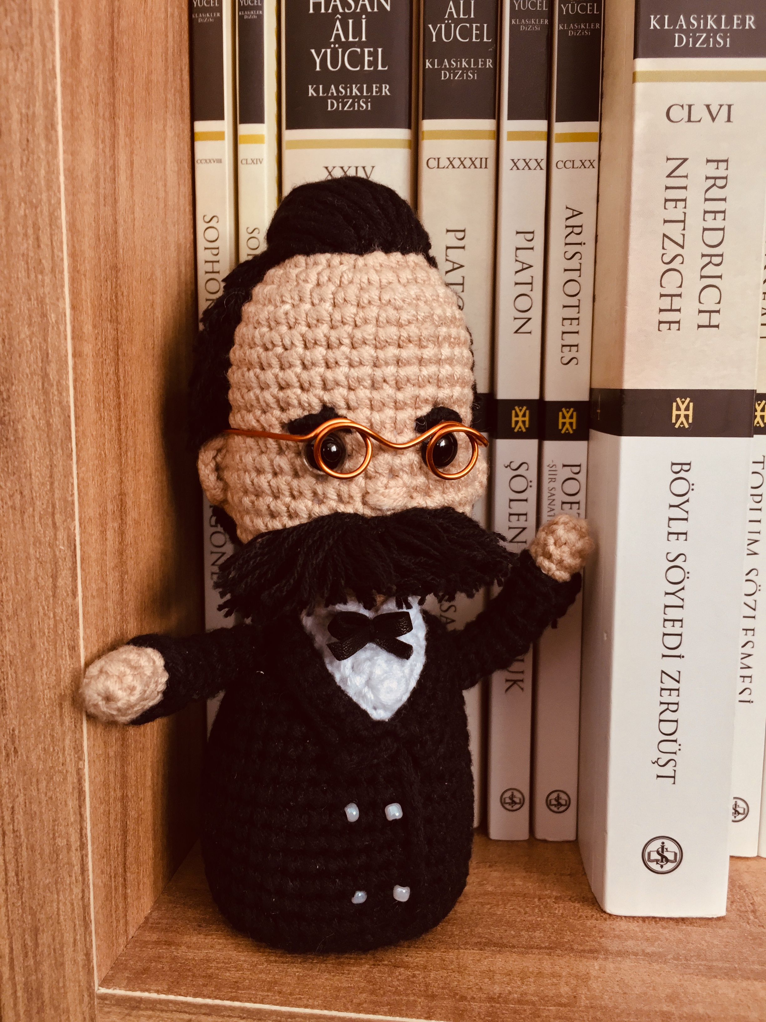 Nietzsche Örgü Büst