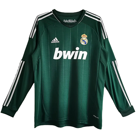 Men's adidas Real Madrid C.F Third Kit Long Sleeve 13/14