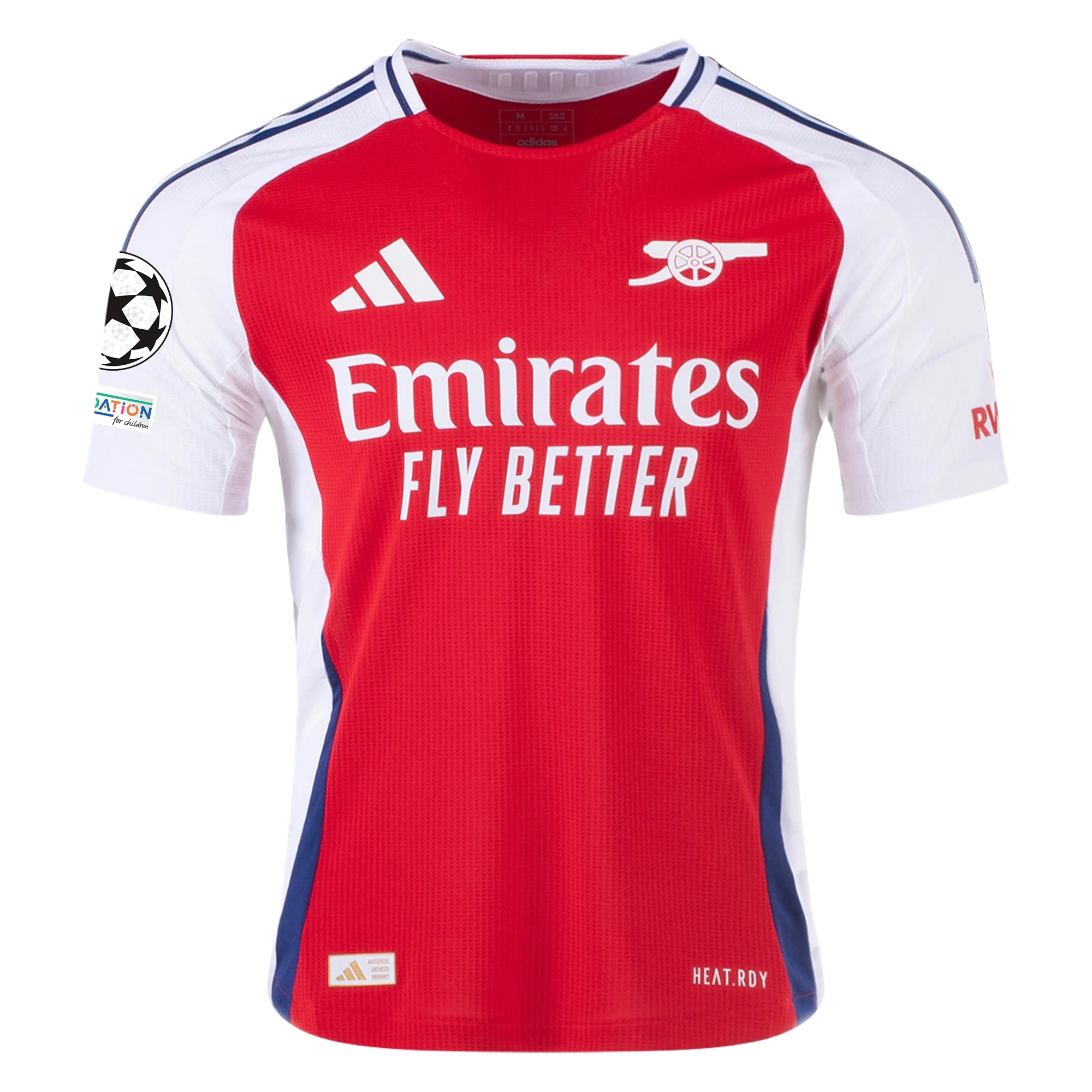 Arsenal adidas Home Jersey 24/25 ~ UCL Edition