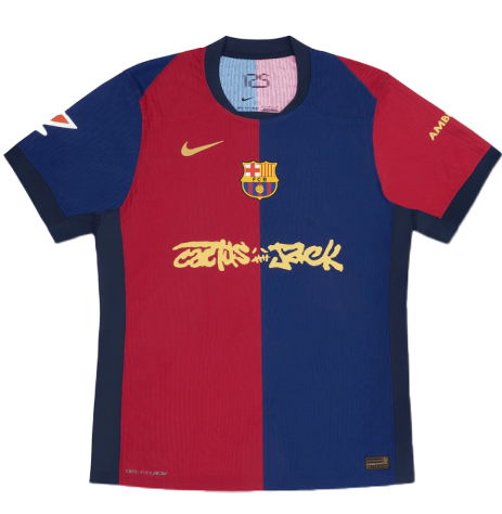 FC BARCELONA 24/25 X CACTUS JACK HOME JERSEY