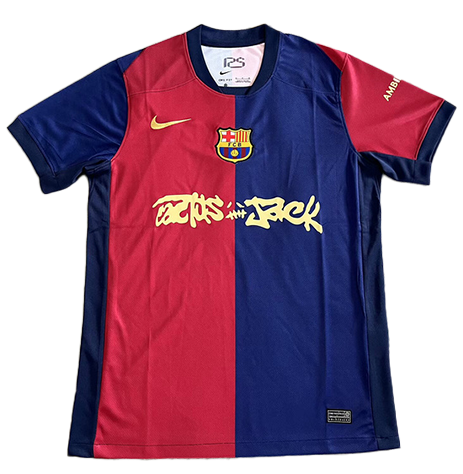 (FAN VERSION) FC BARCELONA 24/25 X CACTUS JACK HOME JERSEY